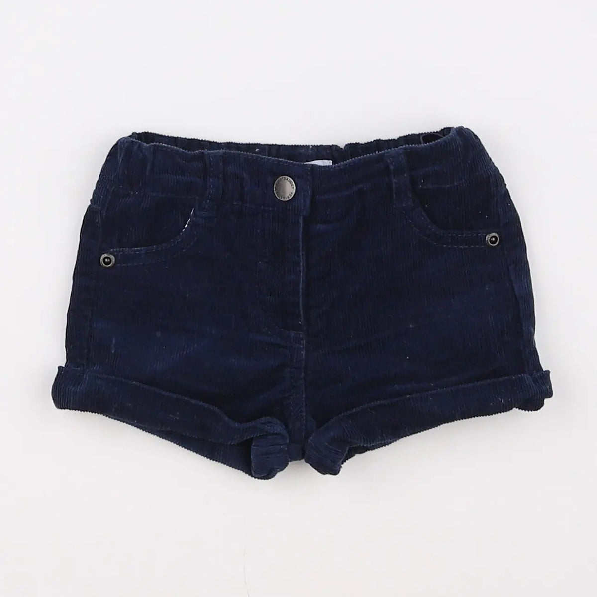 Vertbaudet - short bleu - 6 mois