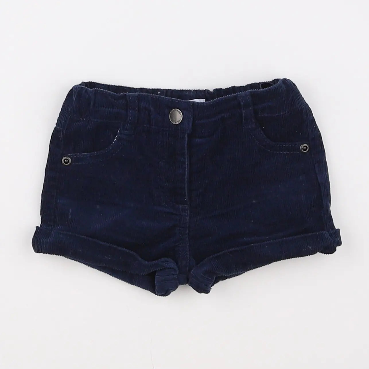 Vertbaudet - short bleu - 6 mois