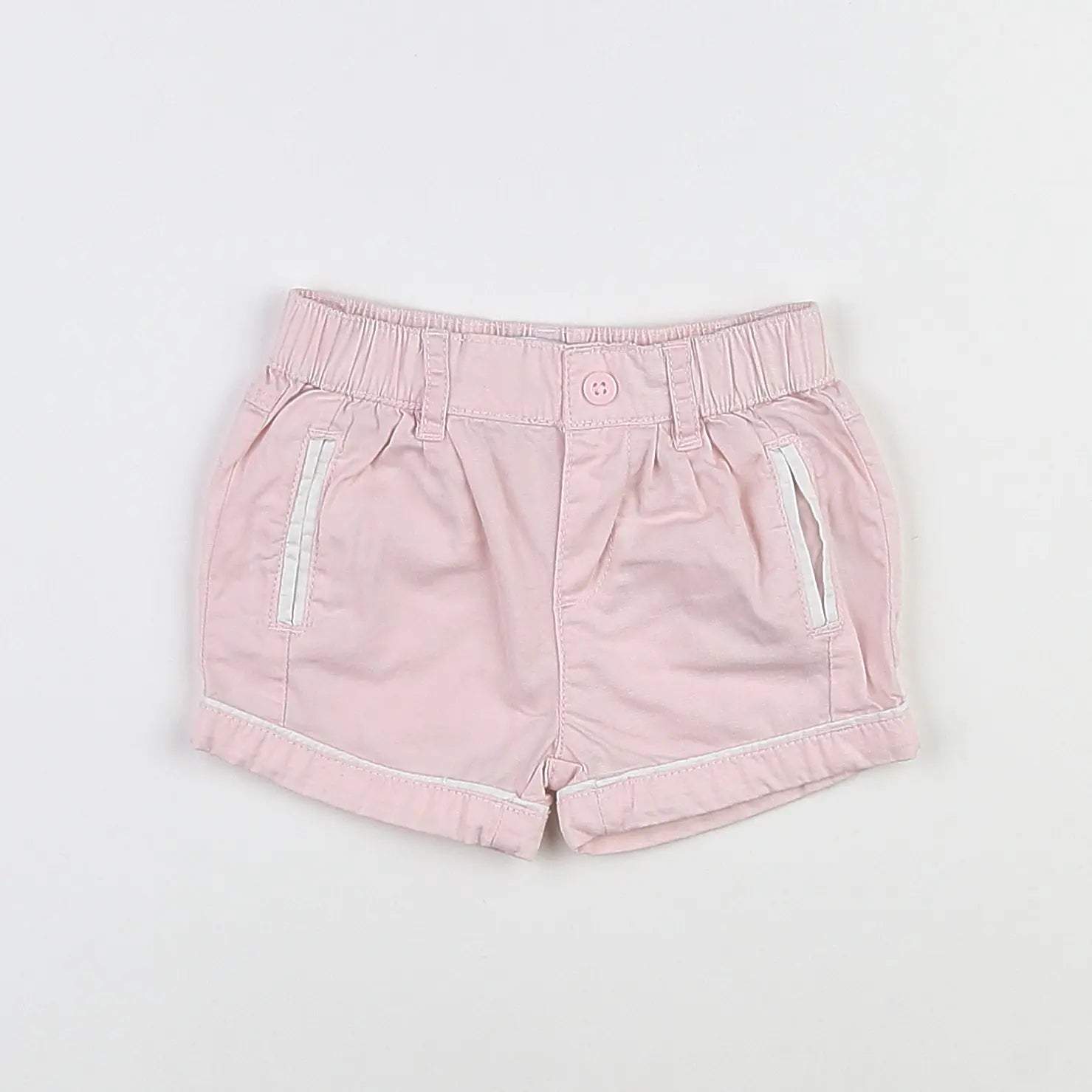 Vertbaudet - short rose - 9 mois