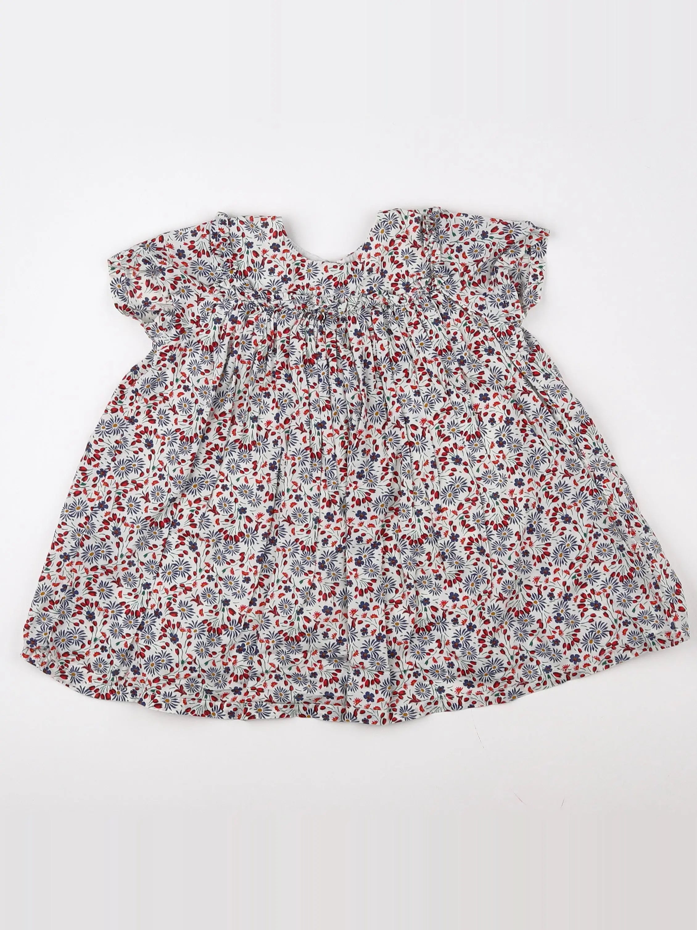 Boutchou - robe multicolore - 12 mois