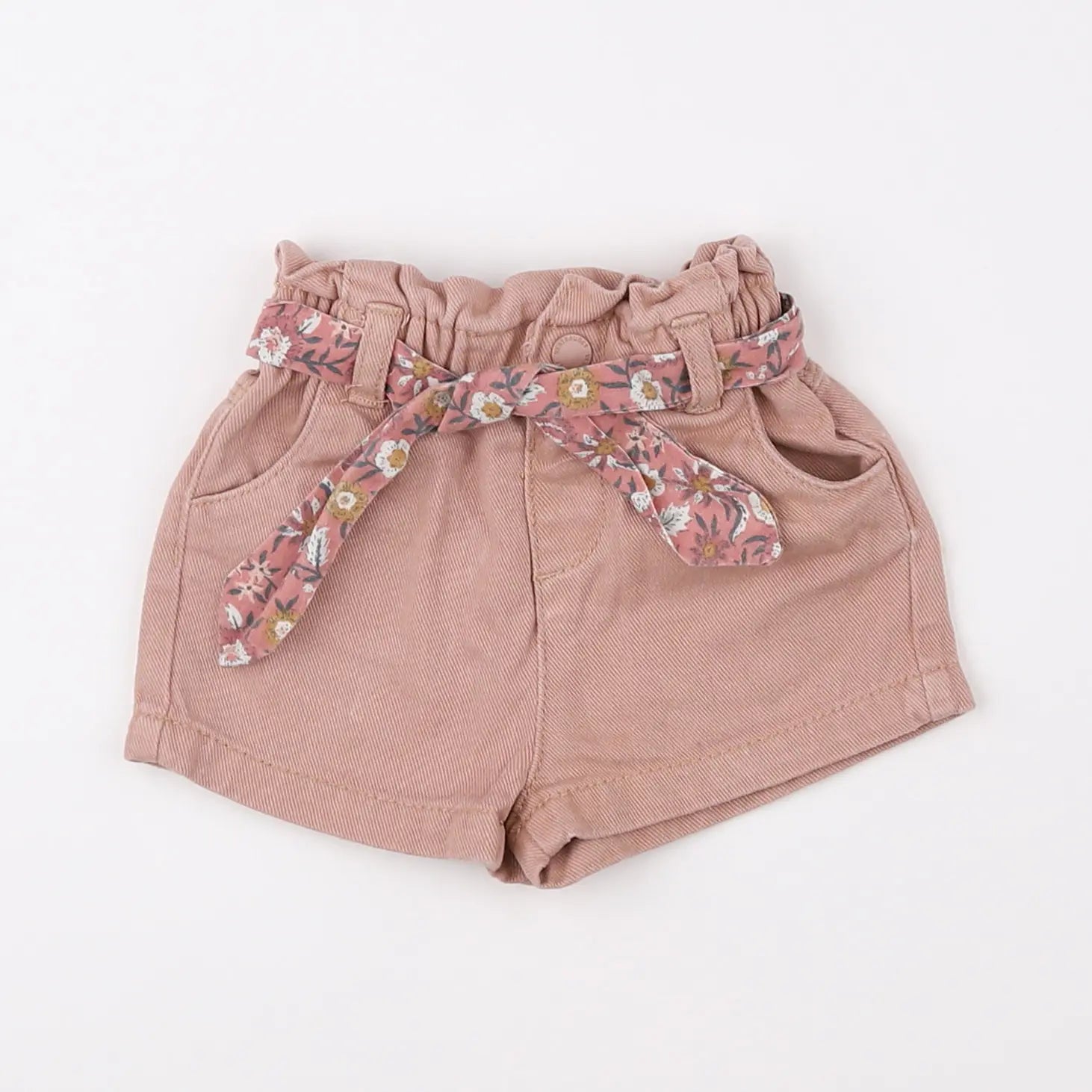 Vertbaudet - short rose - 9 mois