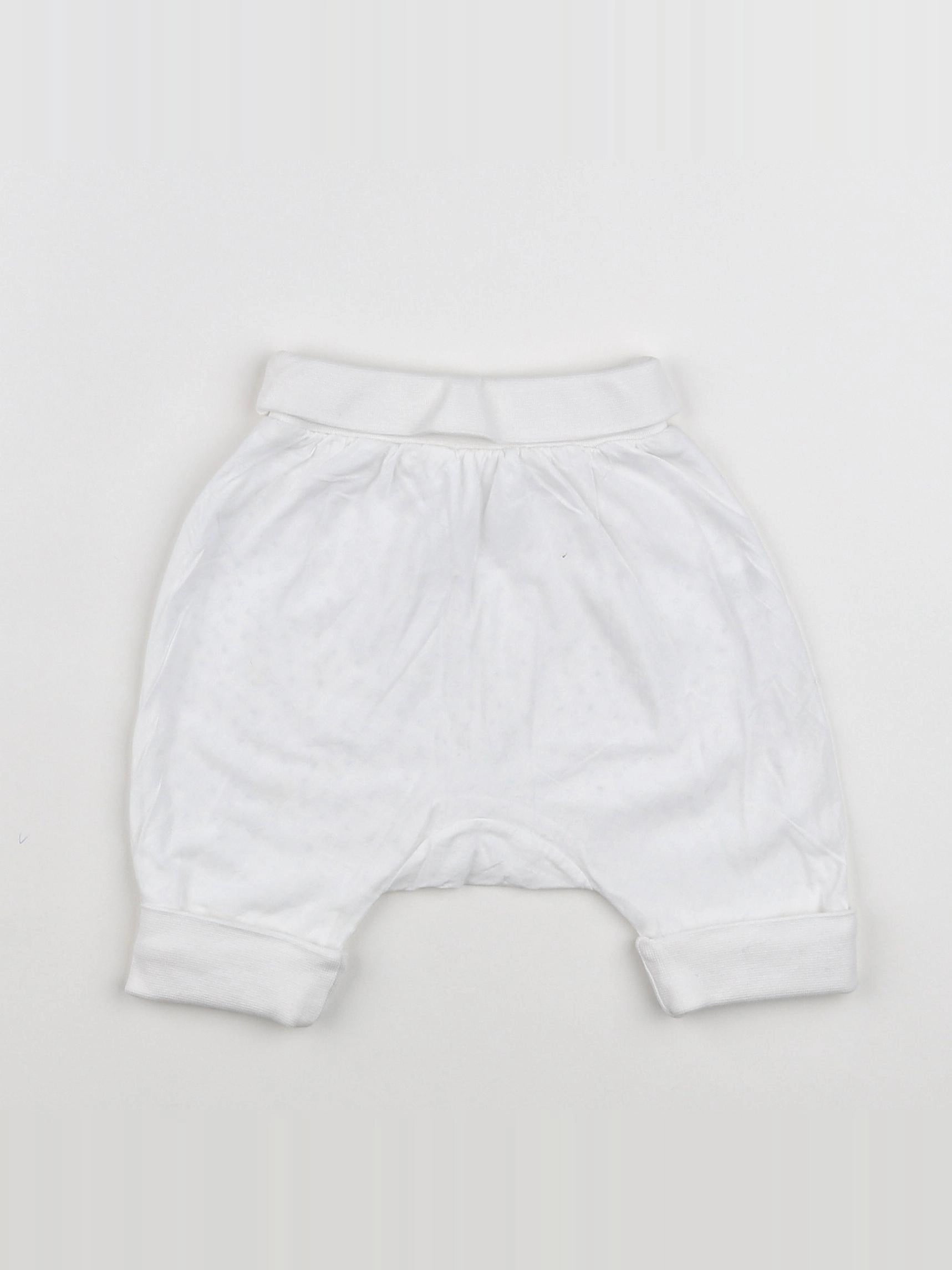 Boutchou - sarouel blanc - 3 mois