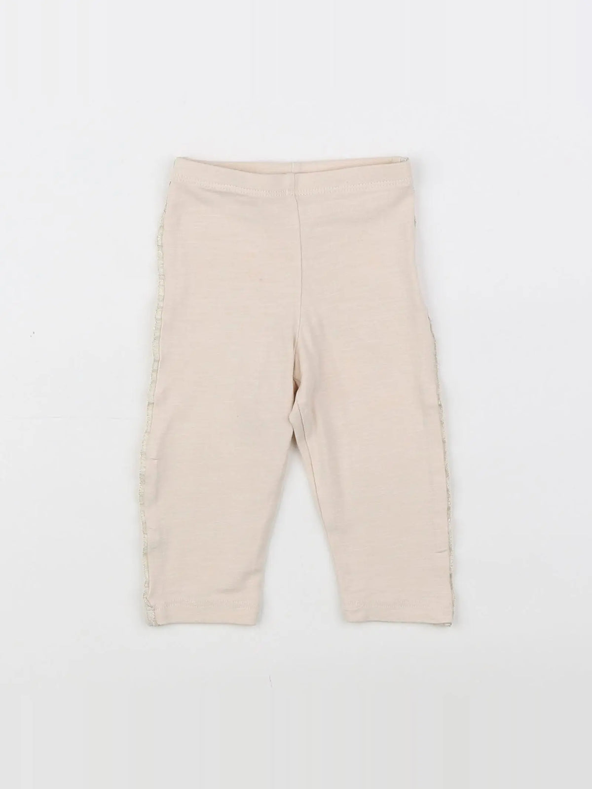 Tape à l'oeil - legging beige, or - 6 mois