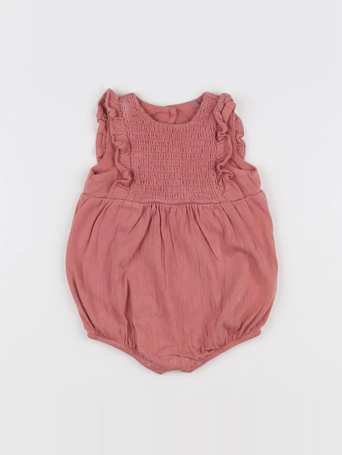 Vertbaudet - combinaison rose - 3 mois
