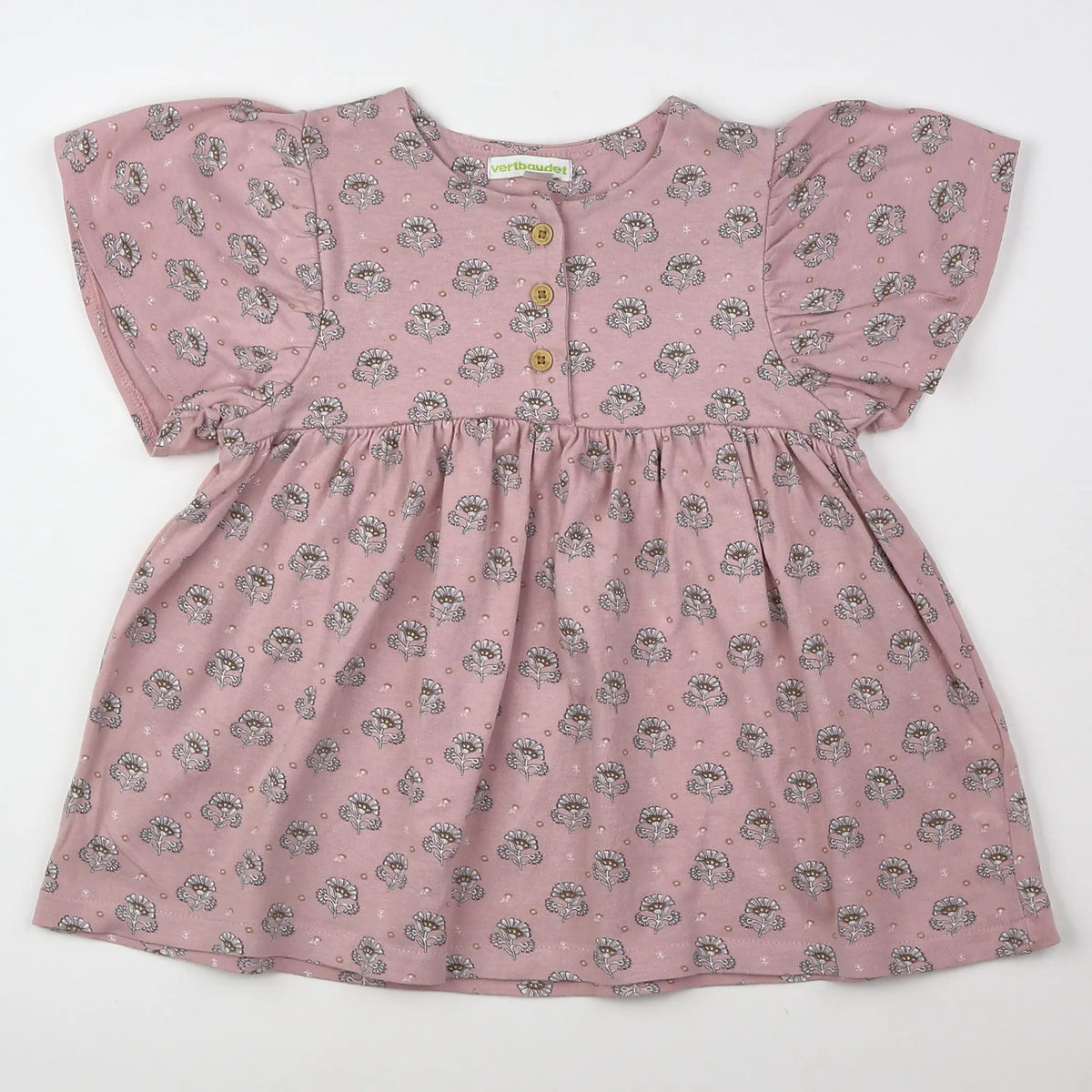 Vertbaudet - robe rose - 18 mois