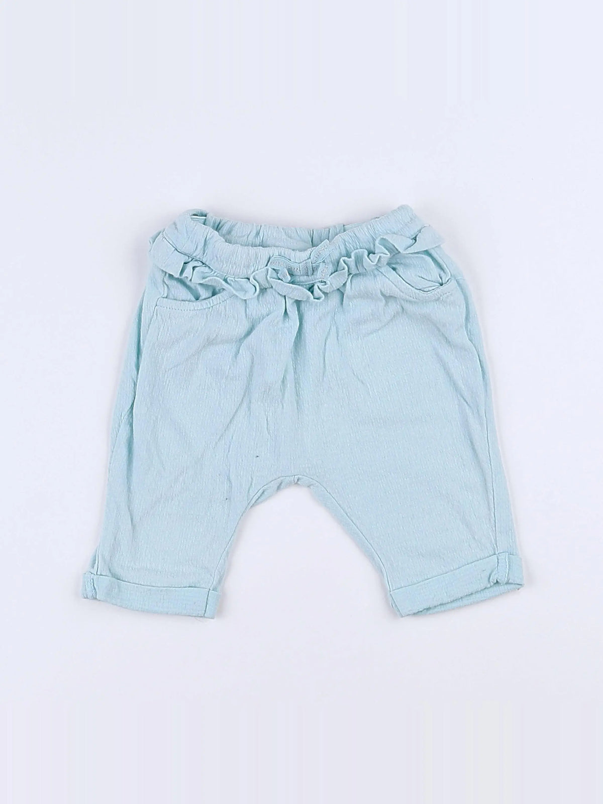 Tape à l'oeil - pantalon bleu, argent - 3 mois