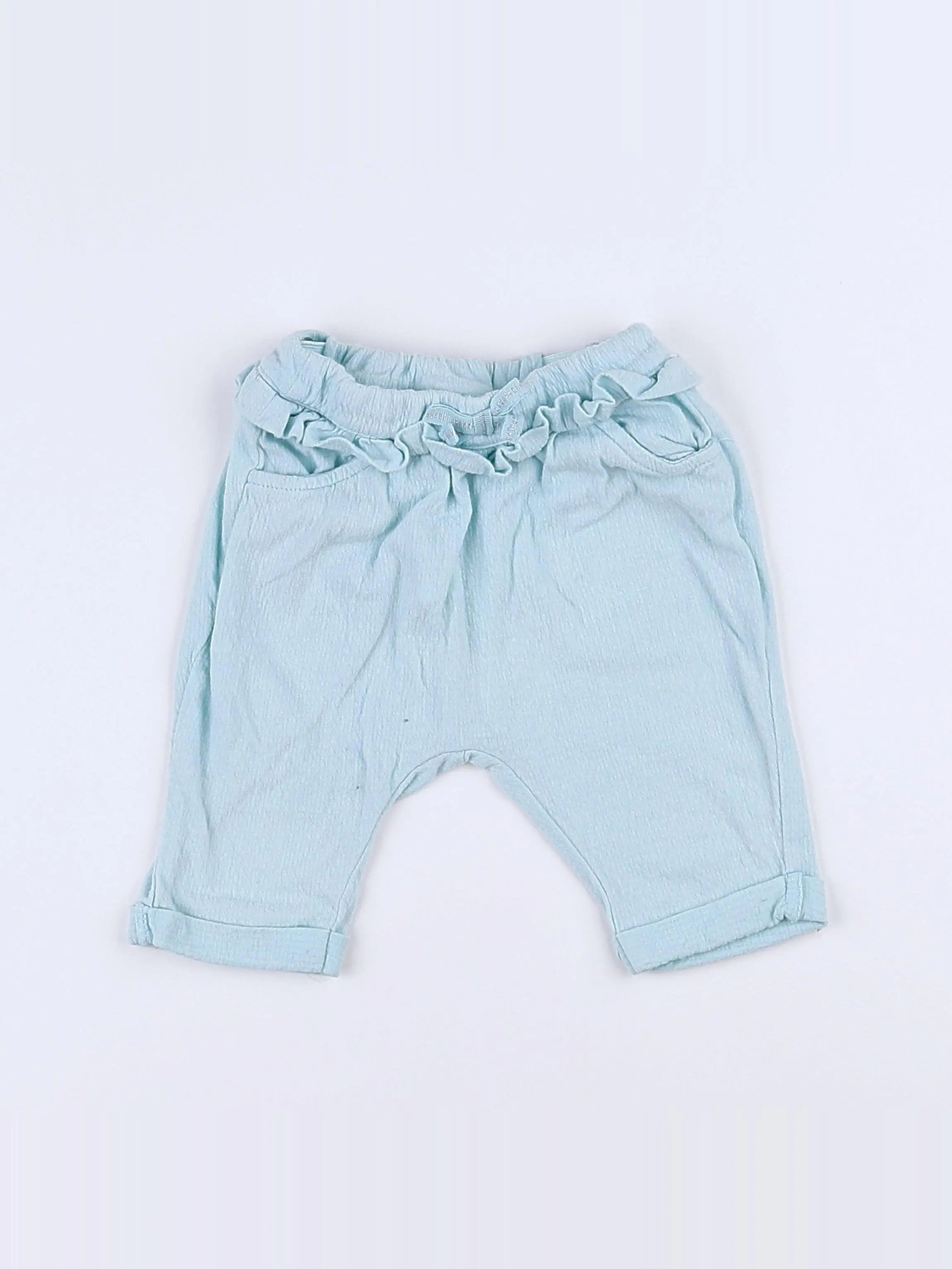 Tape à l'oeil - pantalon bleu, argent - 3 mois