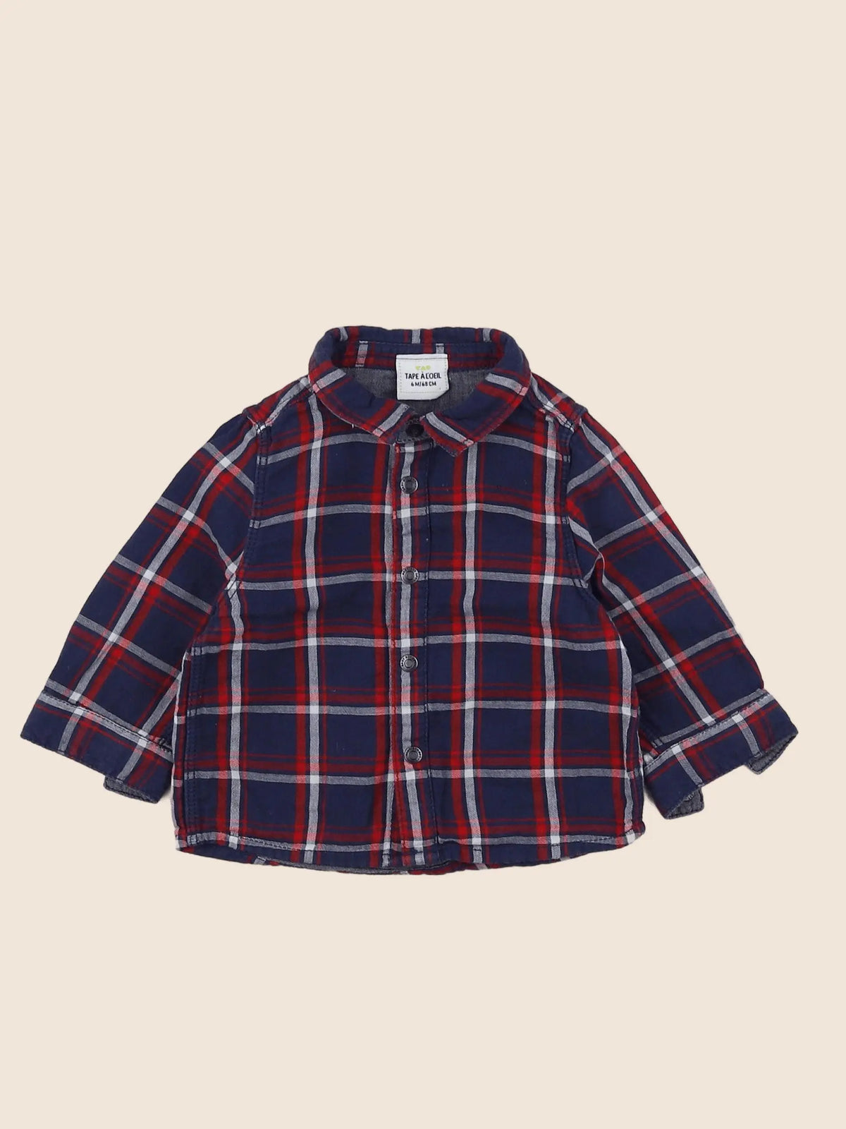 Tape à l'oeil - chemise multicolore - 6 mois