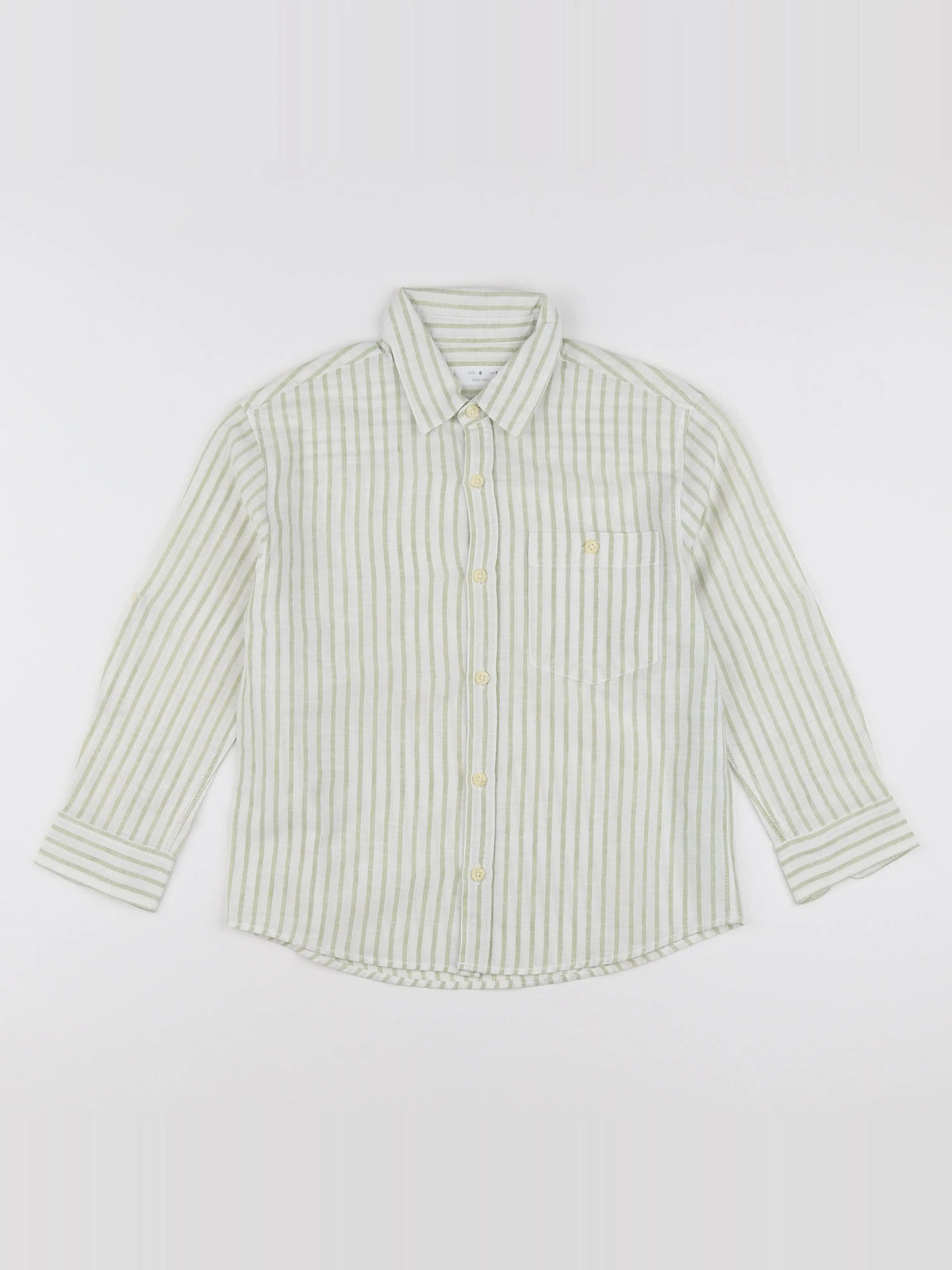 Zara - chemise blanc, vert - 6 ans