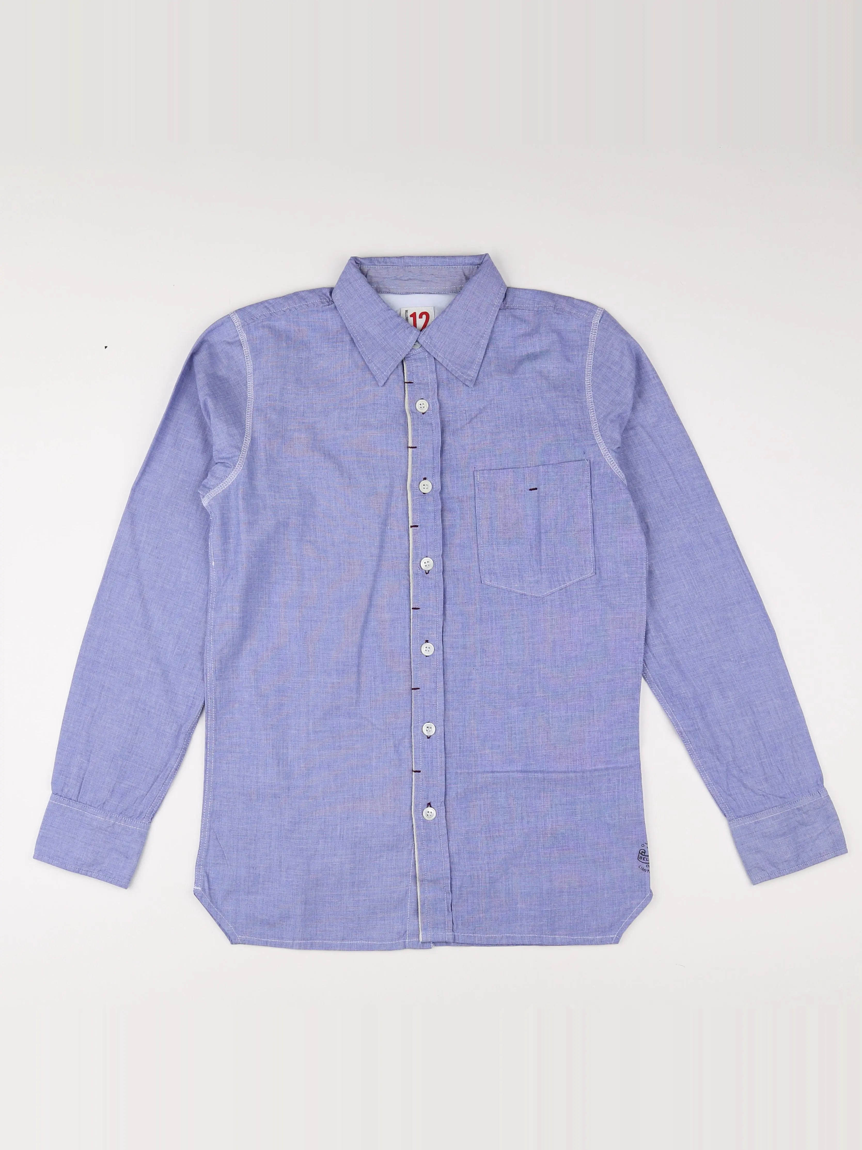 Bellerose - chemise bleu (état neuf) - 12 ans