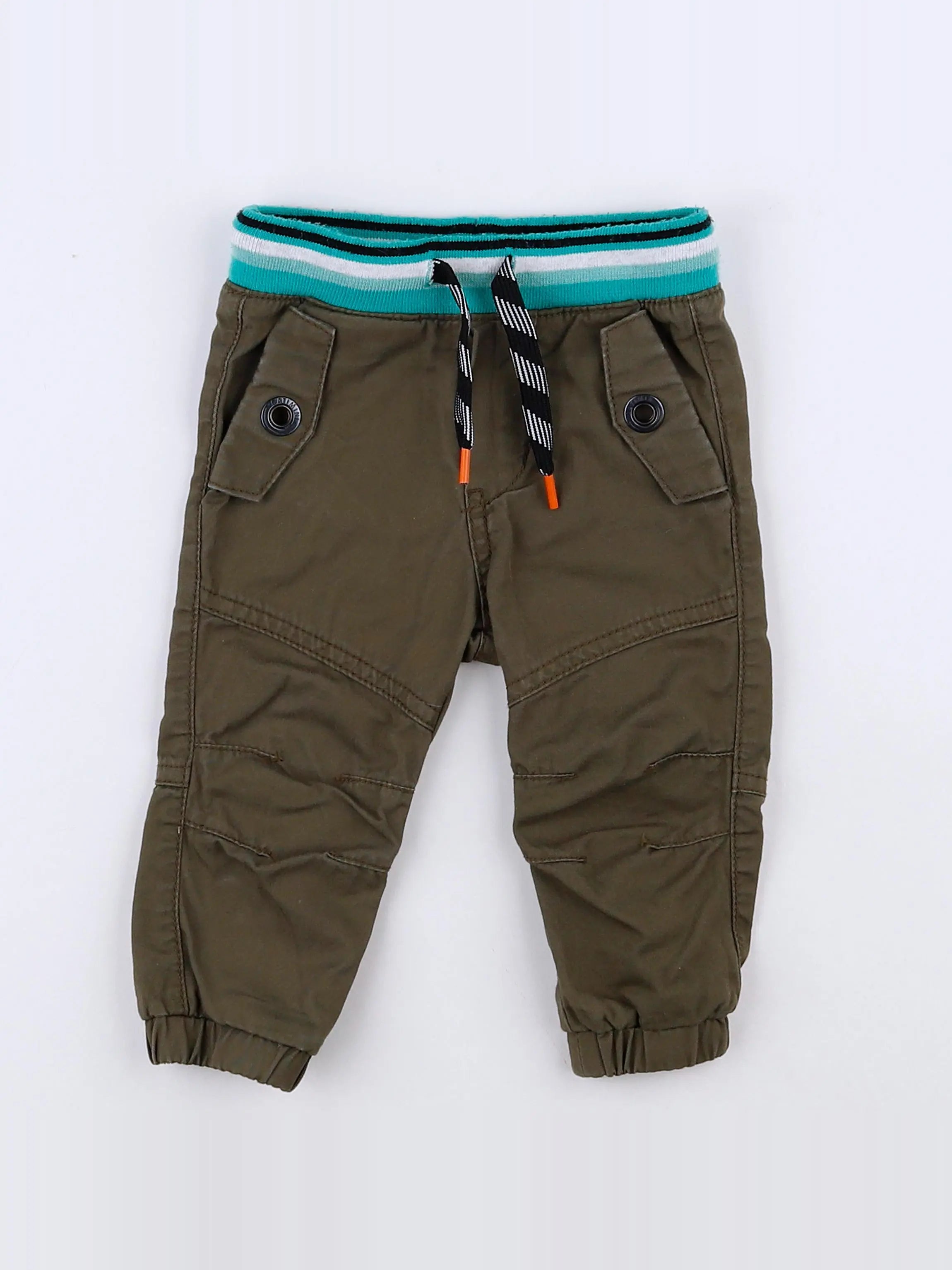 Catimini - pantalon vert - 9 mois