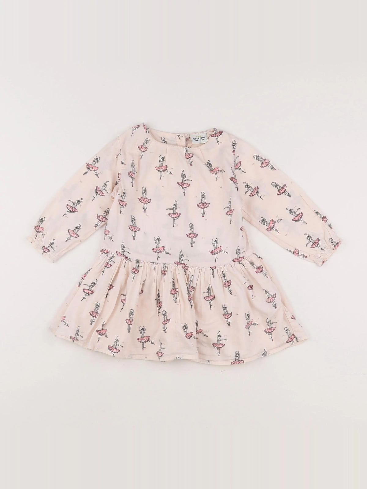 Tape à l'oeil - robe rose - 18 mois