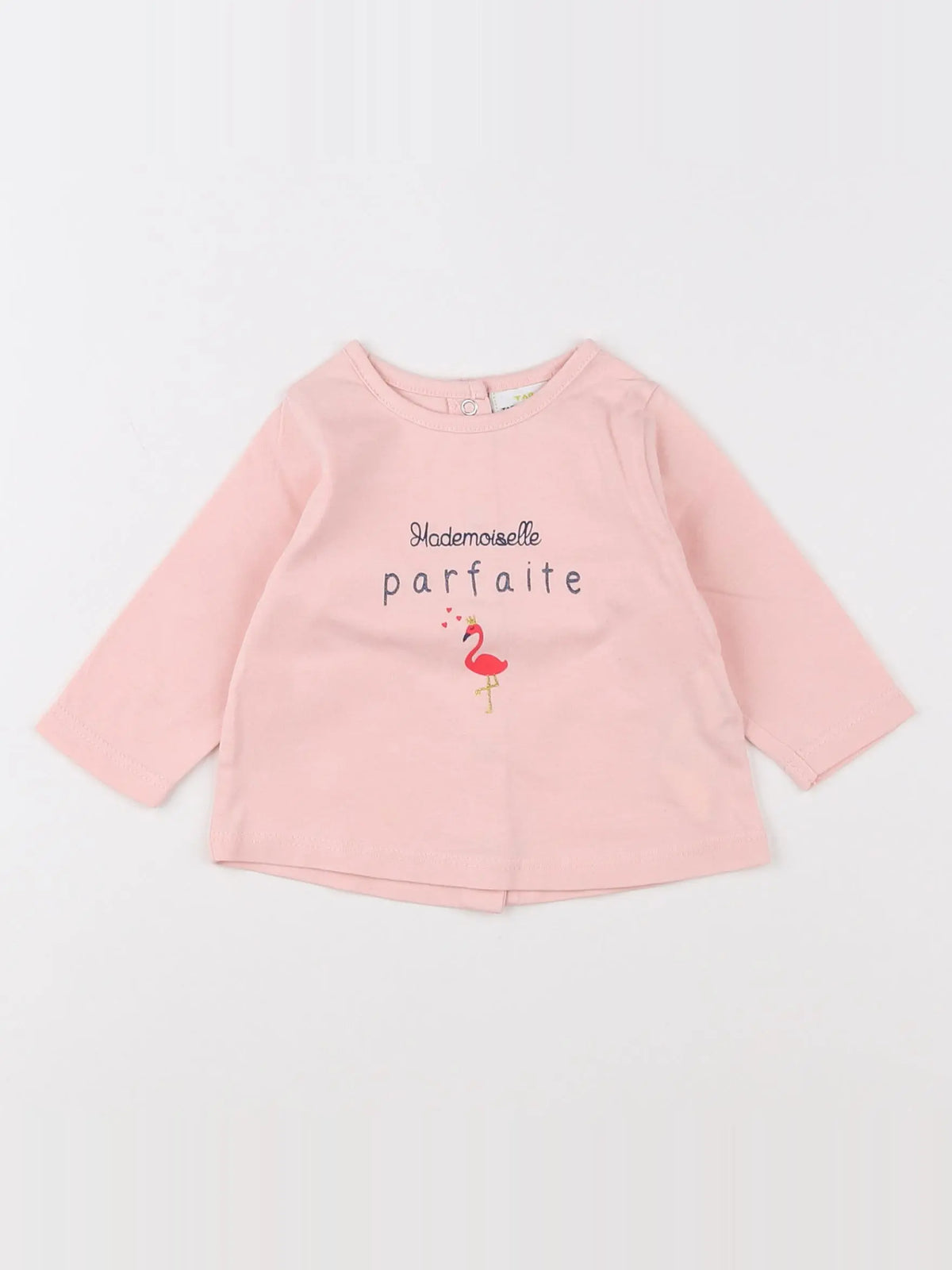Tape à l'oeil - tee-shirt rose - 3 mois