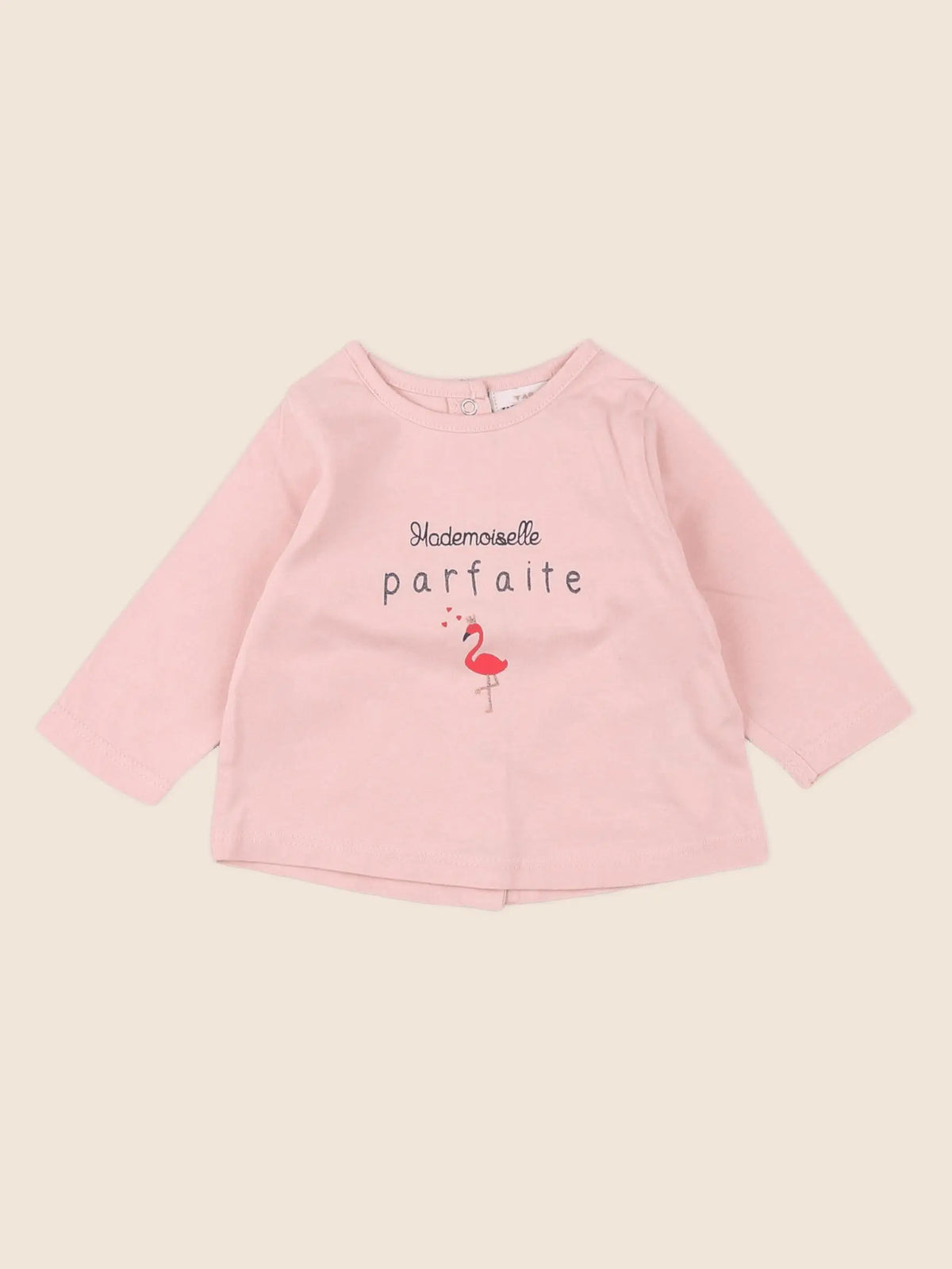 Tape à l'oeil - tee-shirt rose - 3 mois