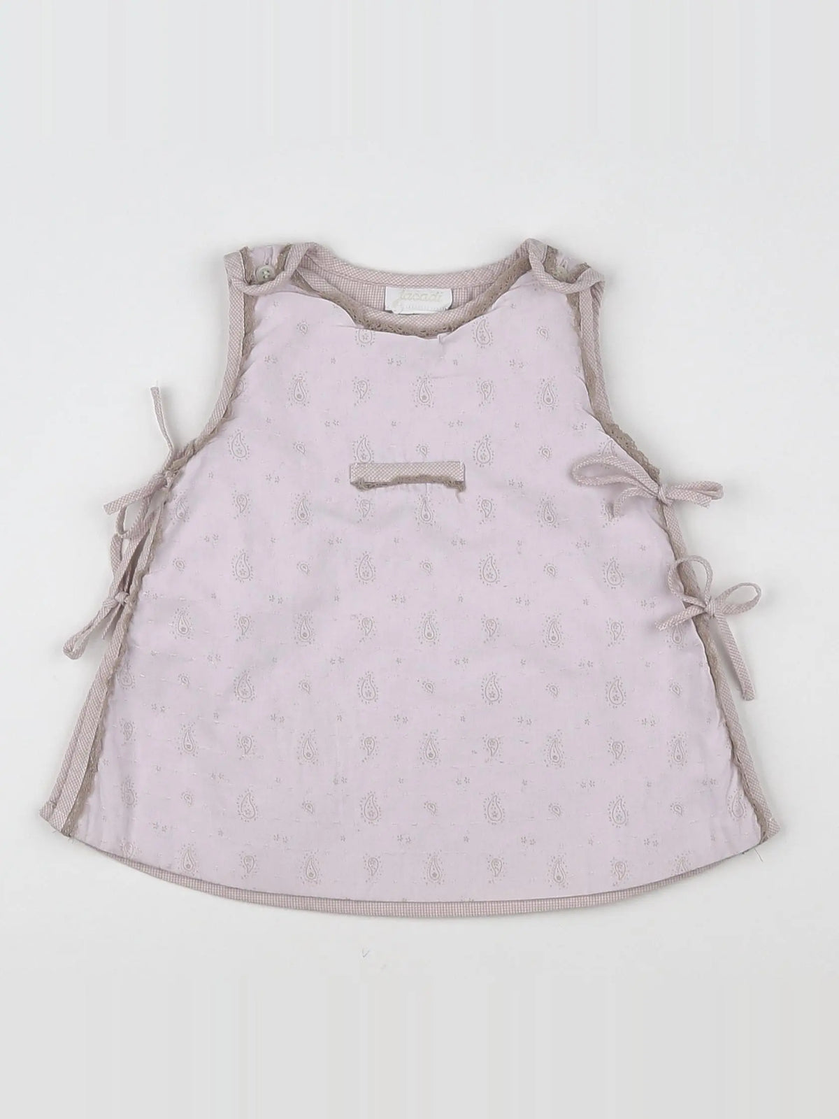 Jacadi - robe rose, marron - 6 mois