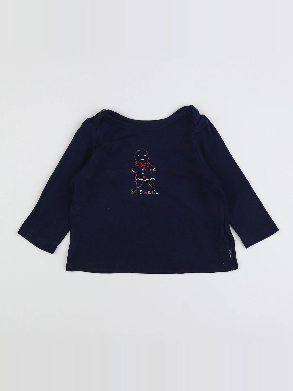 GAP - tee-shirt bleu - 6/12 mois