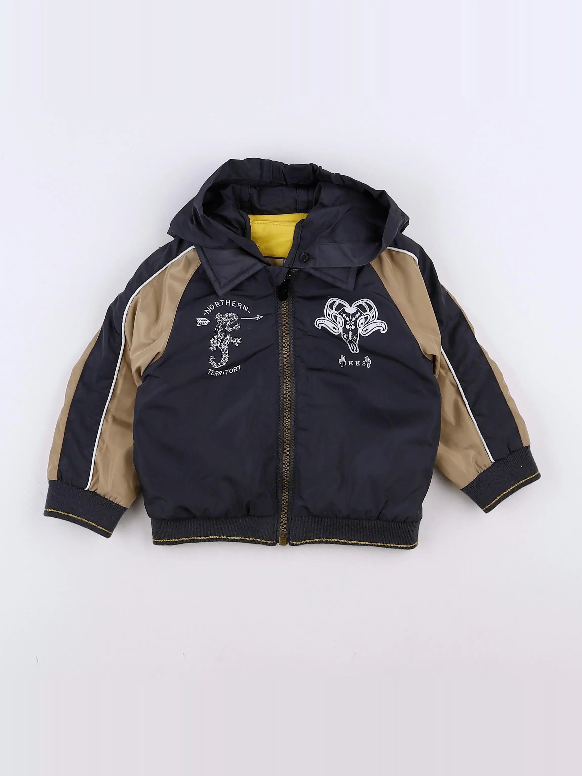 IKKS - veste gris - 12 mois