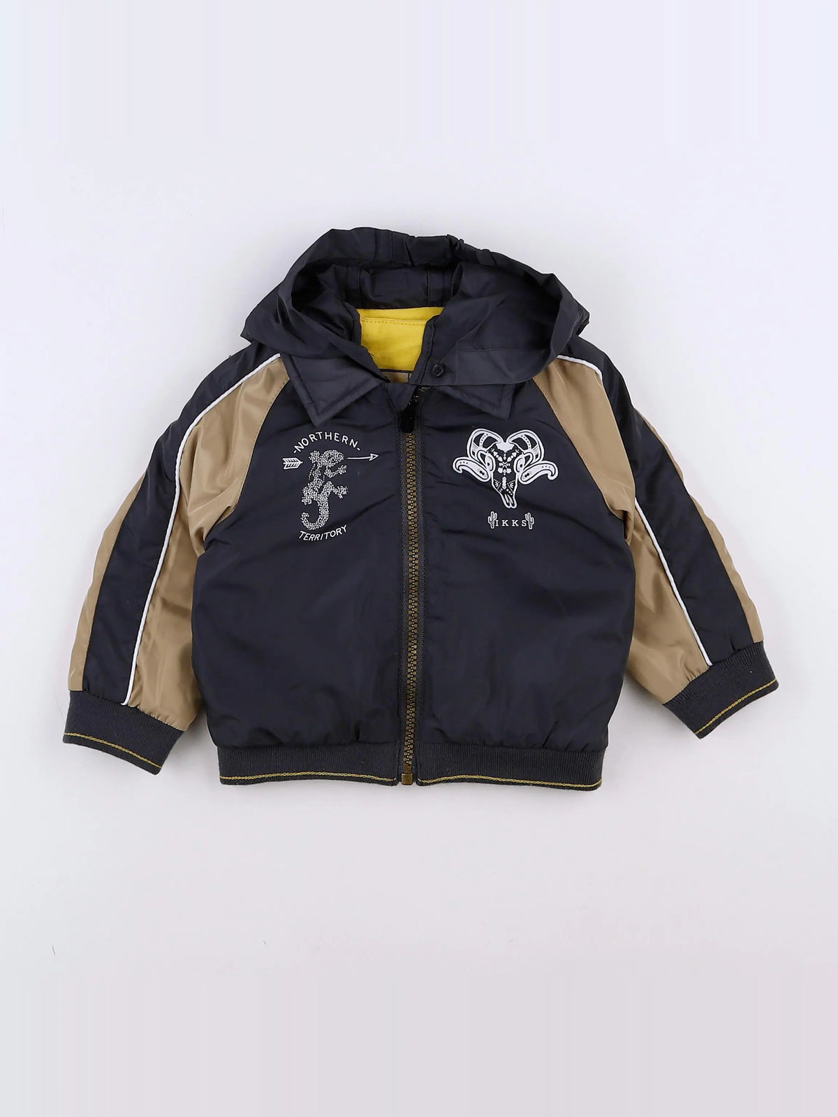 IKKS - veste gris - 12 mois