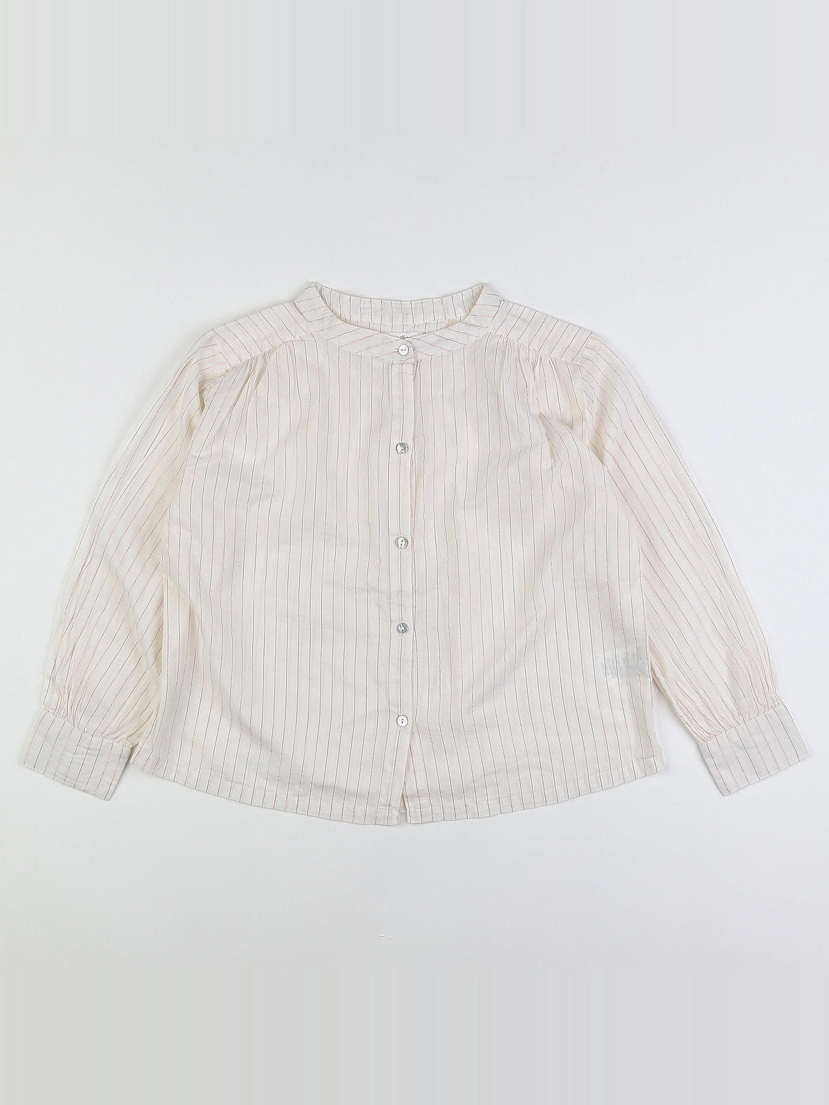 Eden & Victor - blouse blanc, rose - 10 ans