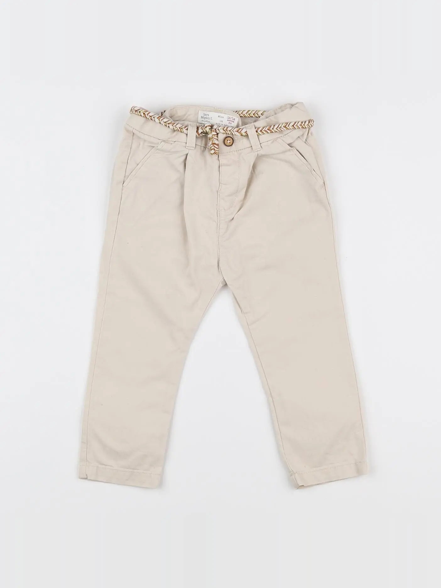 Zara - pantalon beige - 12 mois