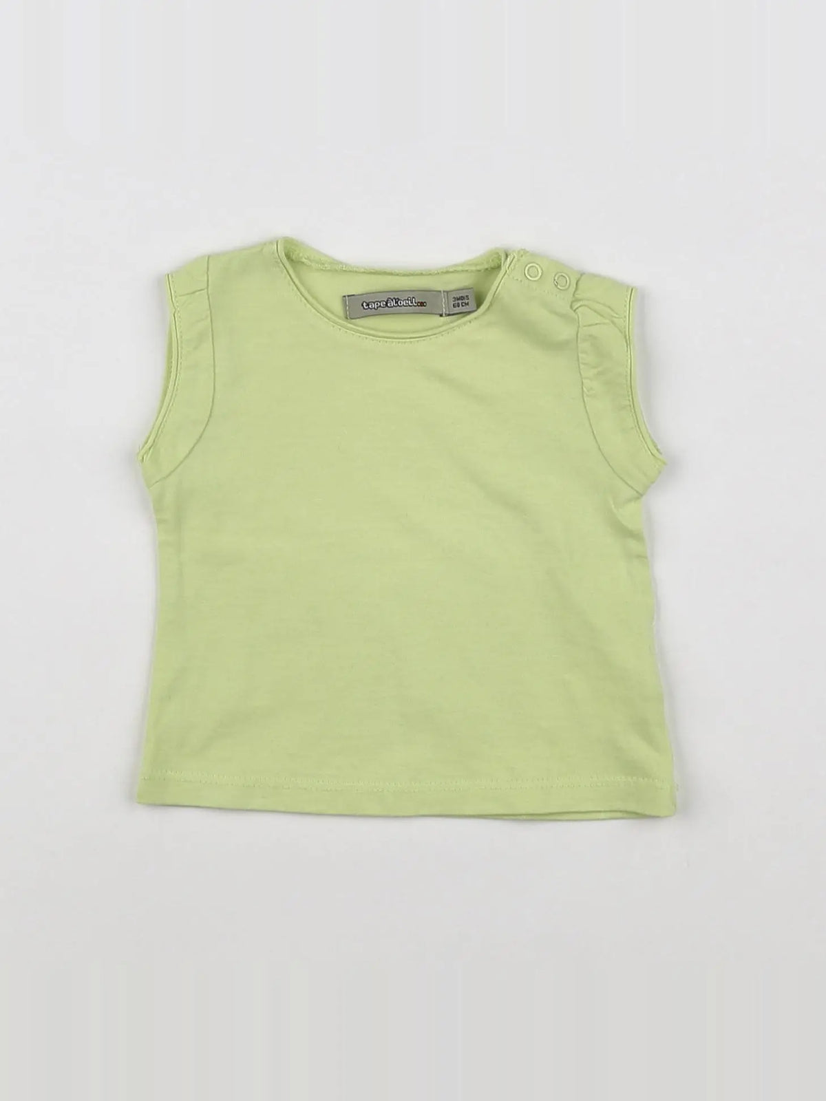 Tape à l'oeil - tee-shirt vert - 3 mois