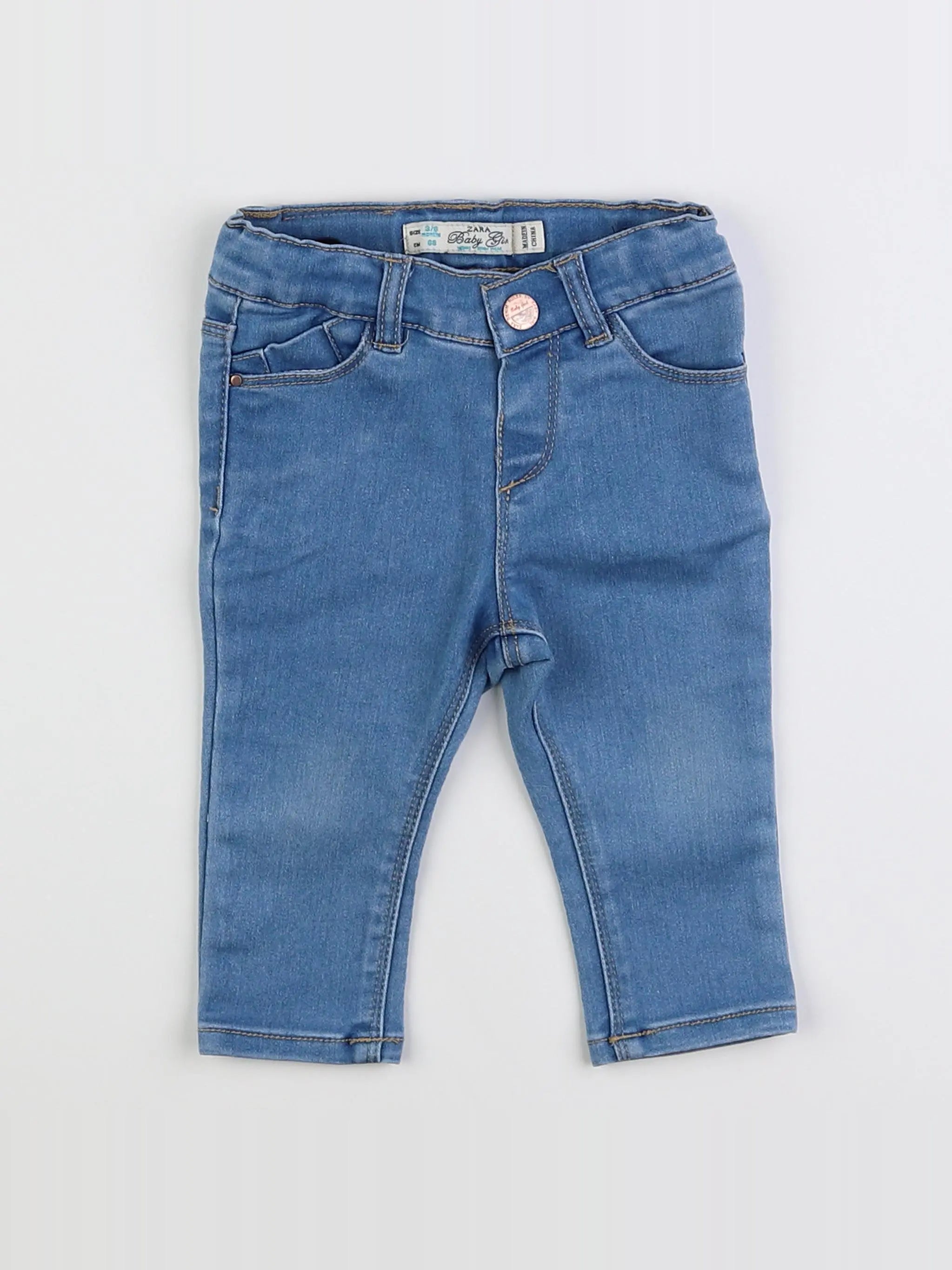 Zara - jean bleu - 3/6 mois