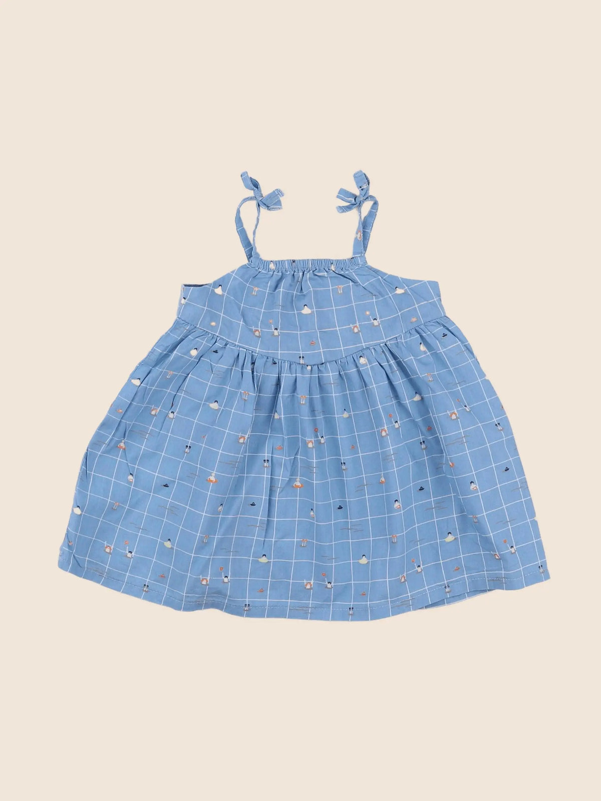 Vertbaudet - robe bleu - 3 mois