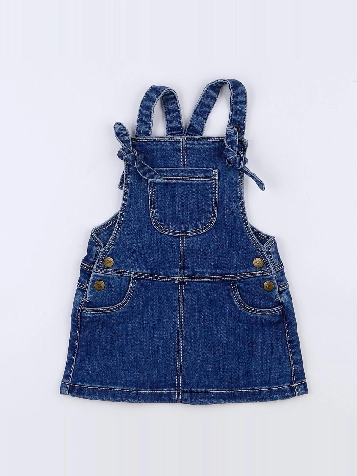 Tape à l'oeil - robe bleu - 9 mois