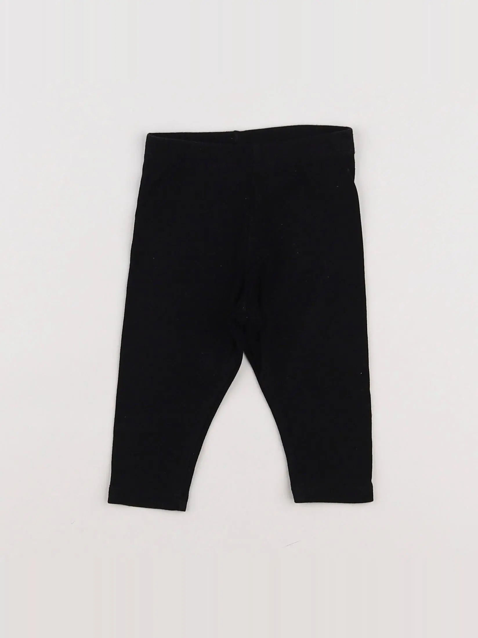 H&M - legging noir - 4/6 mois
