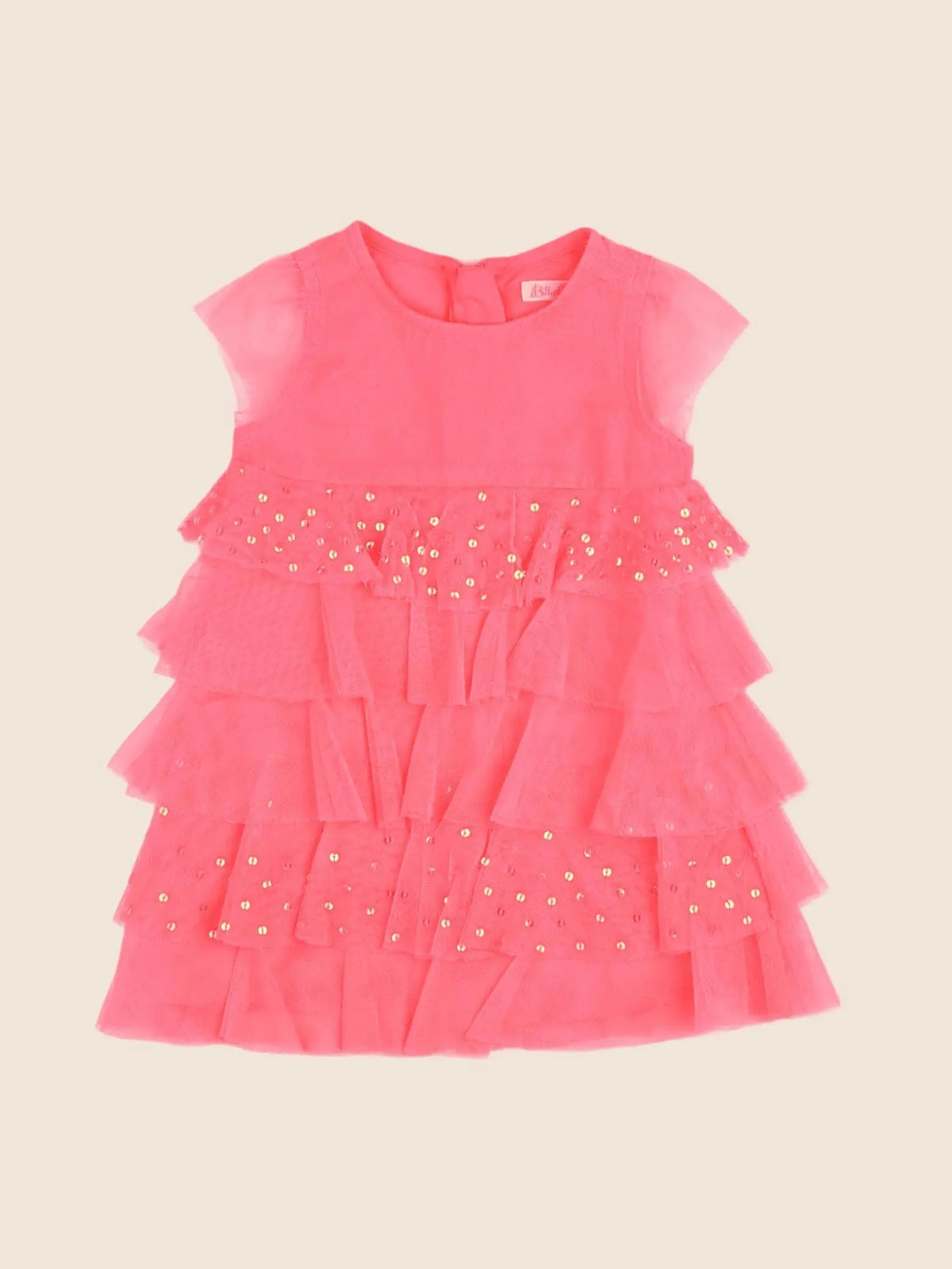 Billie Blush - robe rose - 3 mois