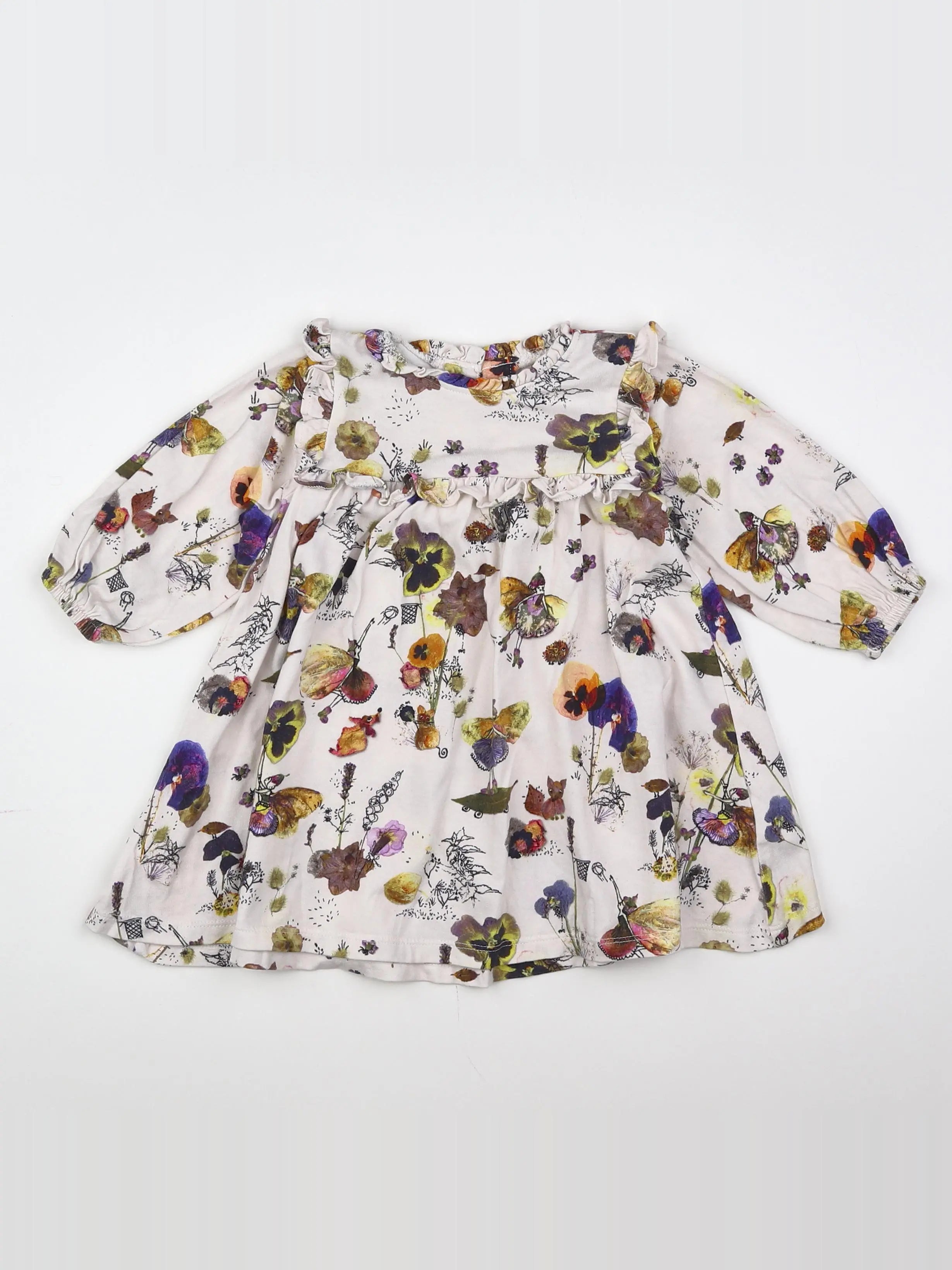 Next - robe multicolore - 9/12 mois
