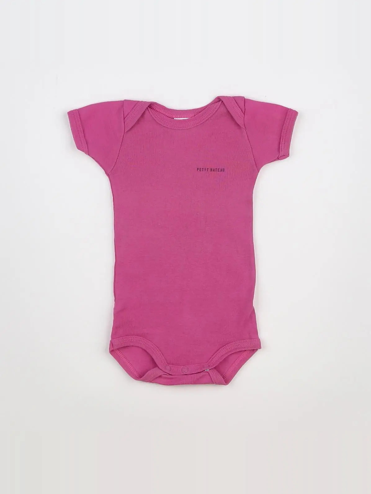 Petit Bateau - body rose - 3 mois