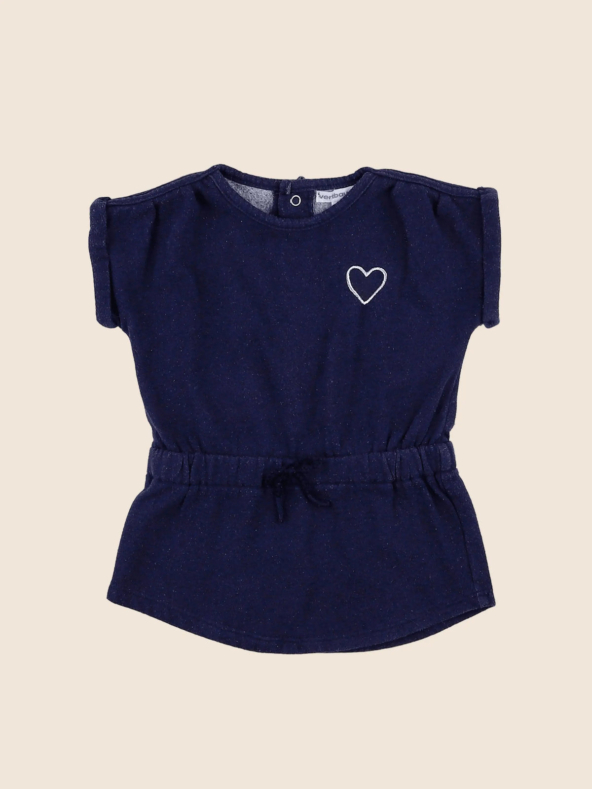 Vertbaudet - robe bleu - 18 mois