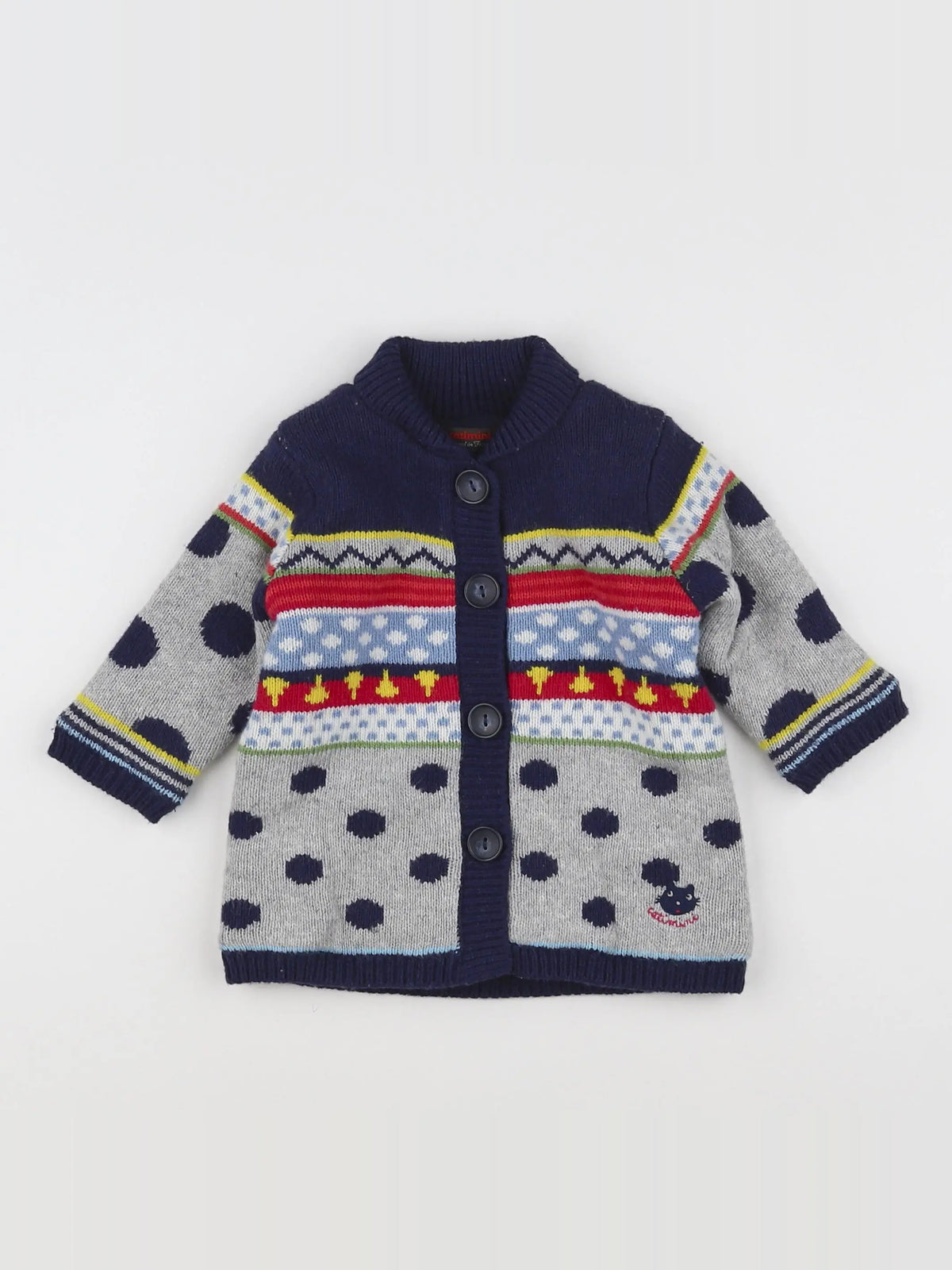 Catimini - veste gris - 6 mois