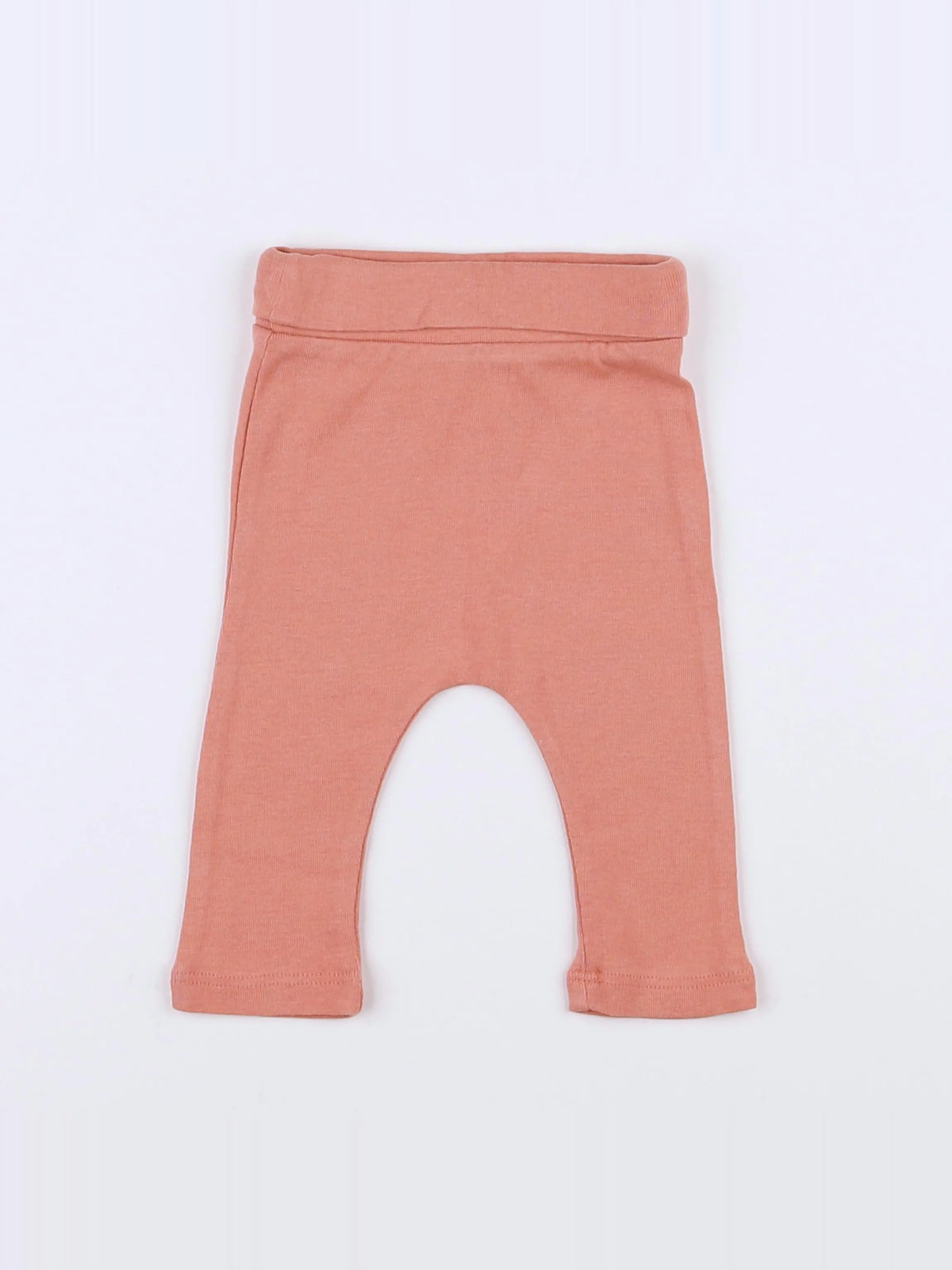 Vertbaudet - legging orange - 3 mois