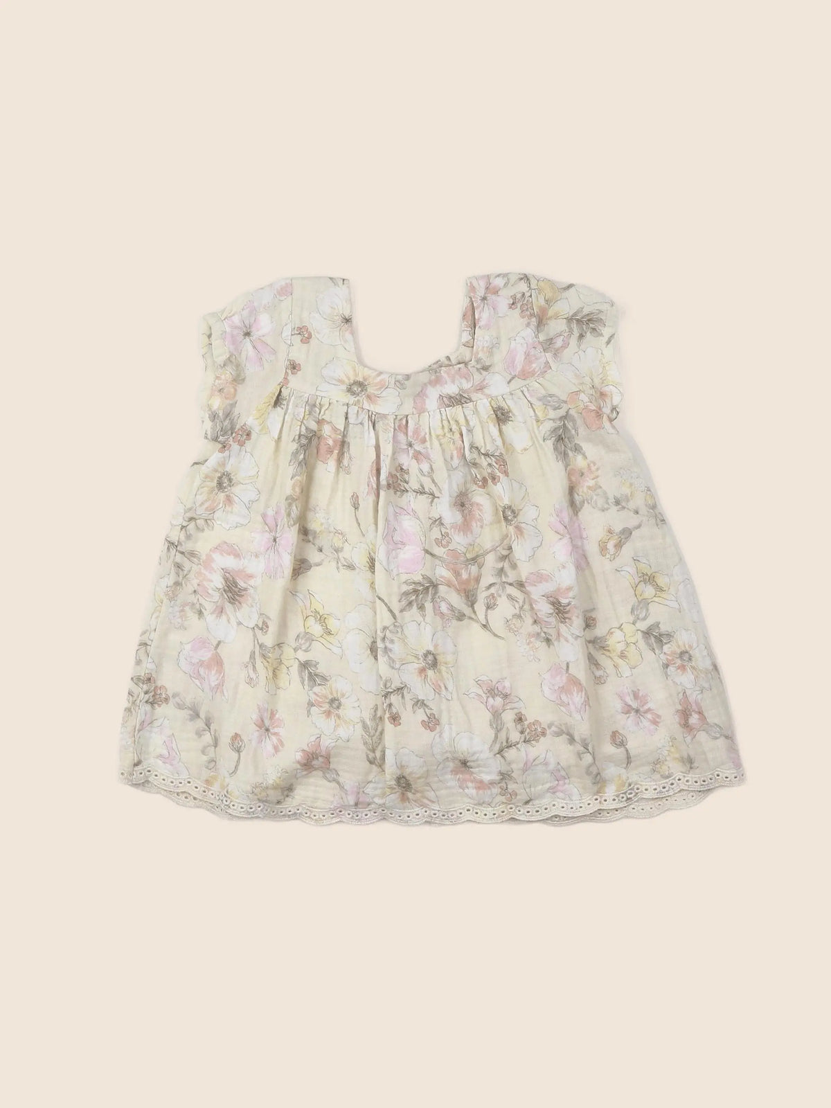 Vertbaudet - robe jaune, rose - 9 mois