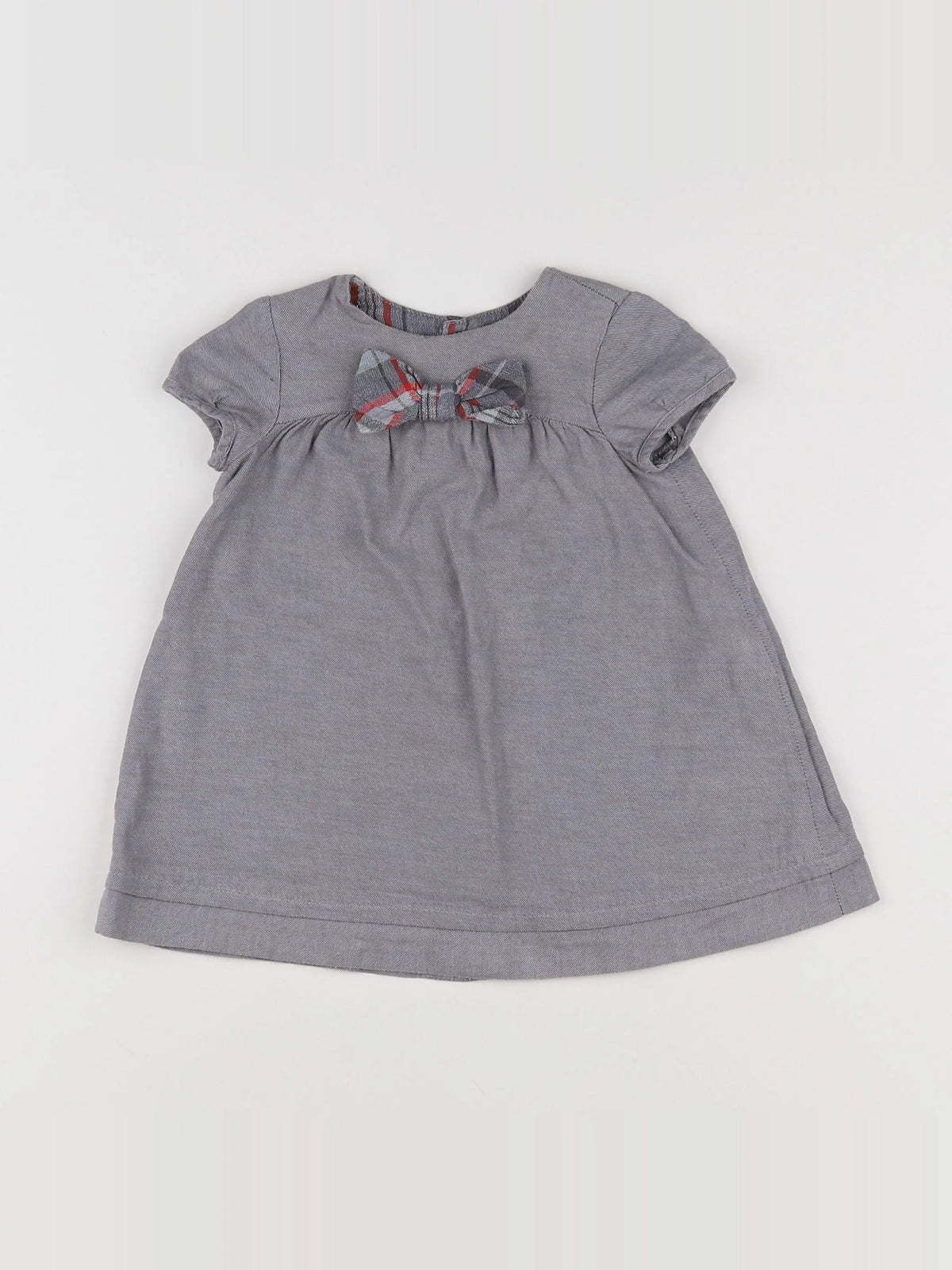 Zara - robe gris - 9/12 mois