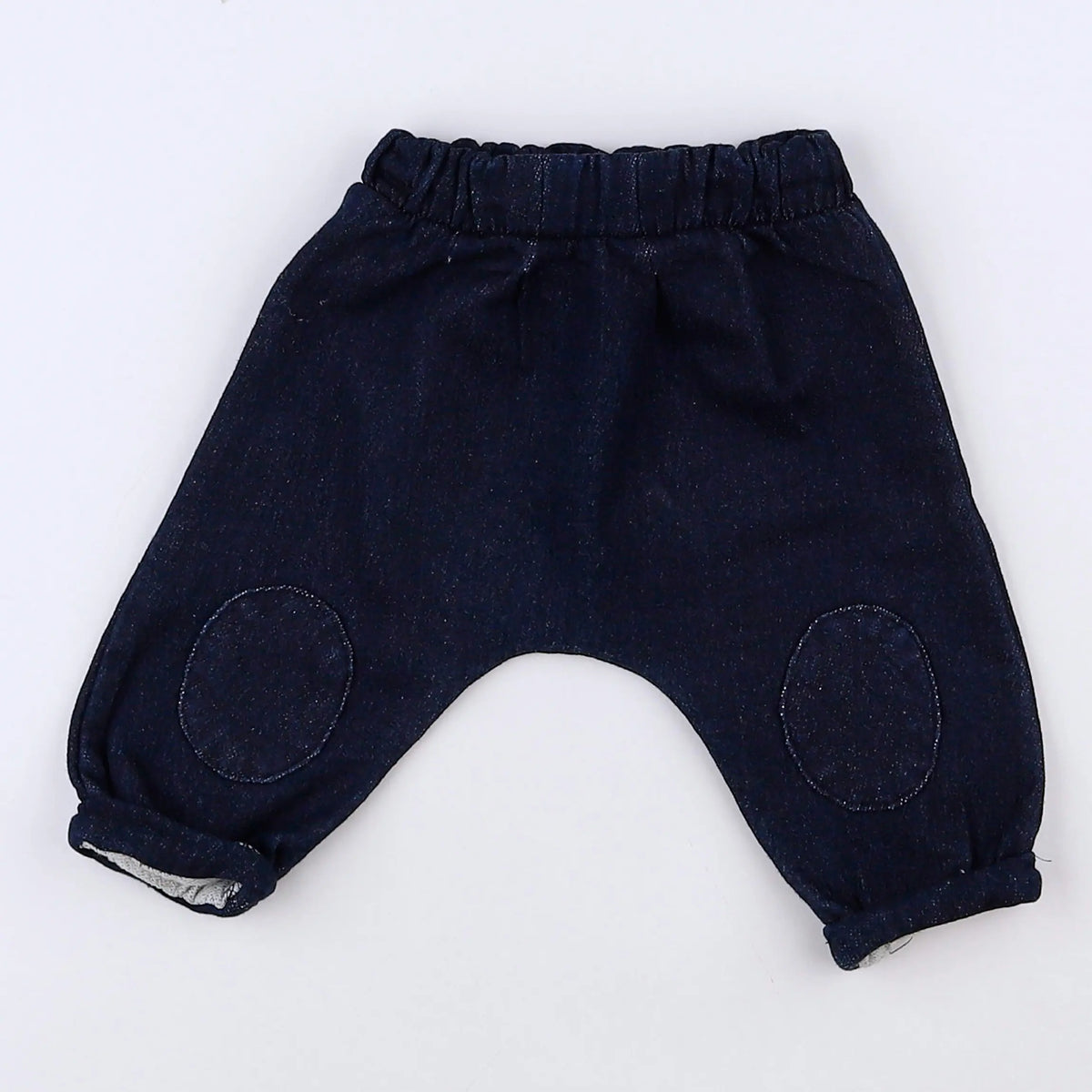 Vertbaudet - pantalon bleu - 3 mois