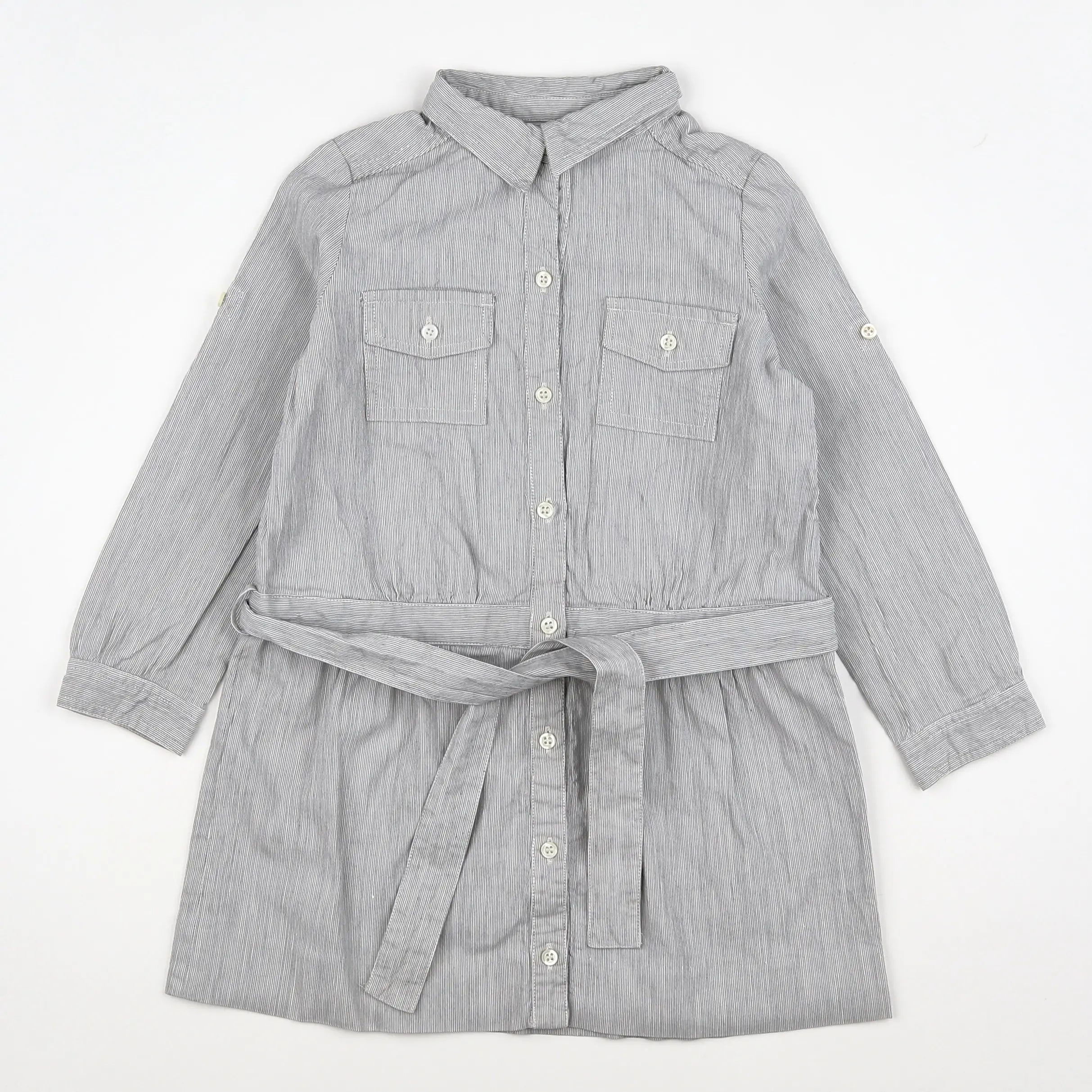Bonpoint - robe gris - 4 ans