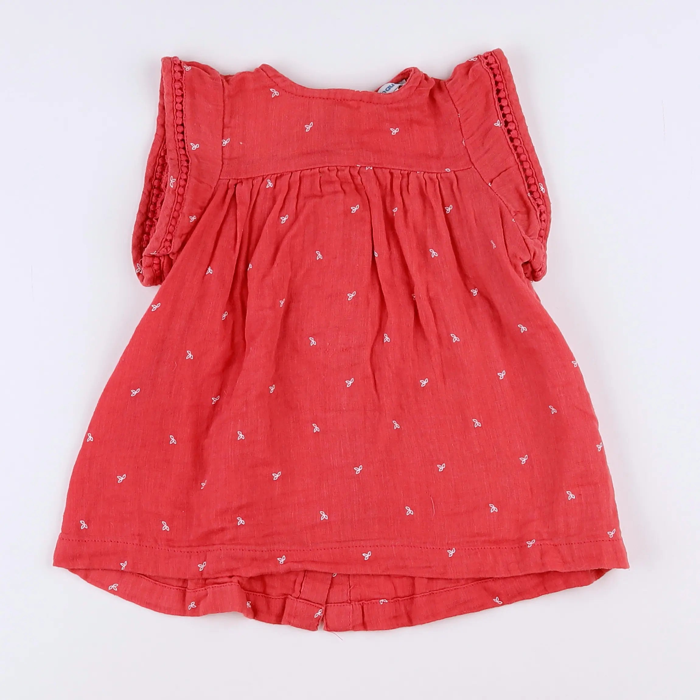 Vertbaudet - robe rose - 9 mois