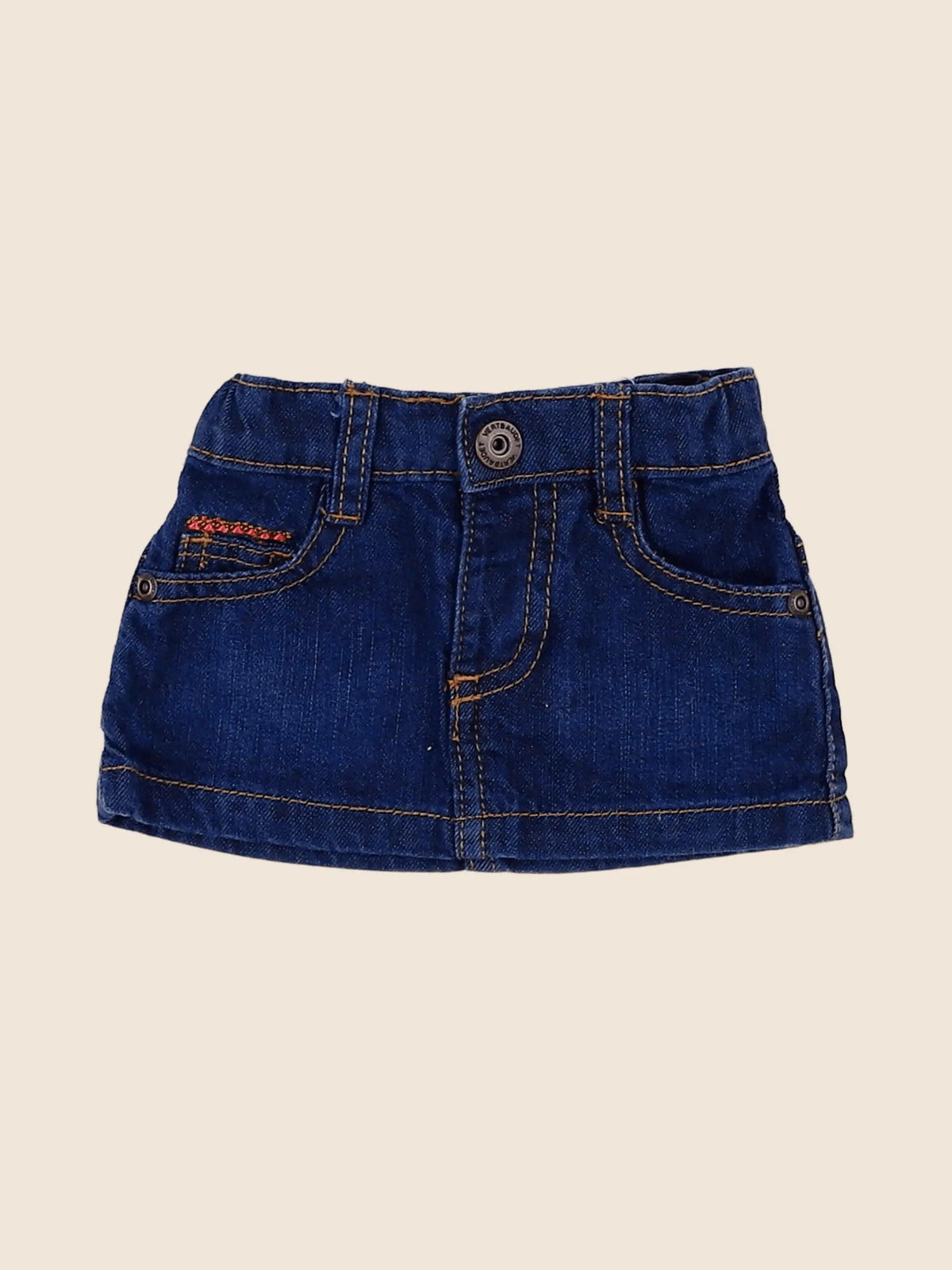 Vertbaudet - jupe bleu - 3 mois