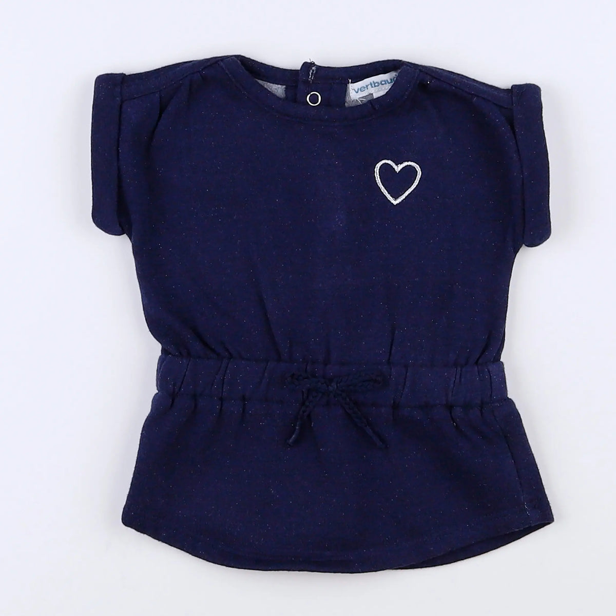 Vertbaudet - robe bleu - 3 mois