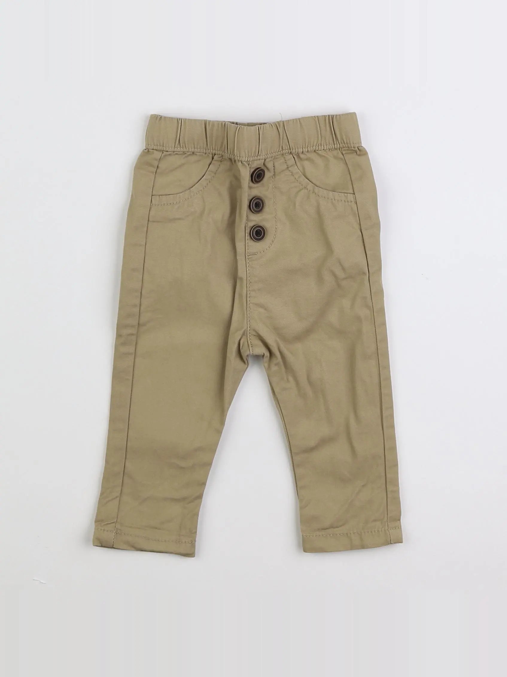 Tape à l'oeil - pantalon beige - 6 mois