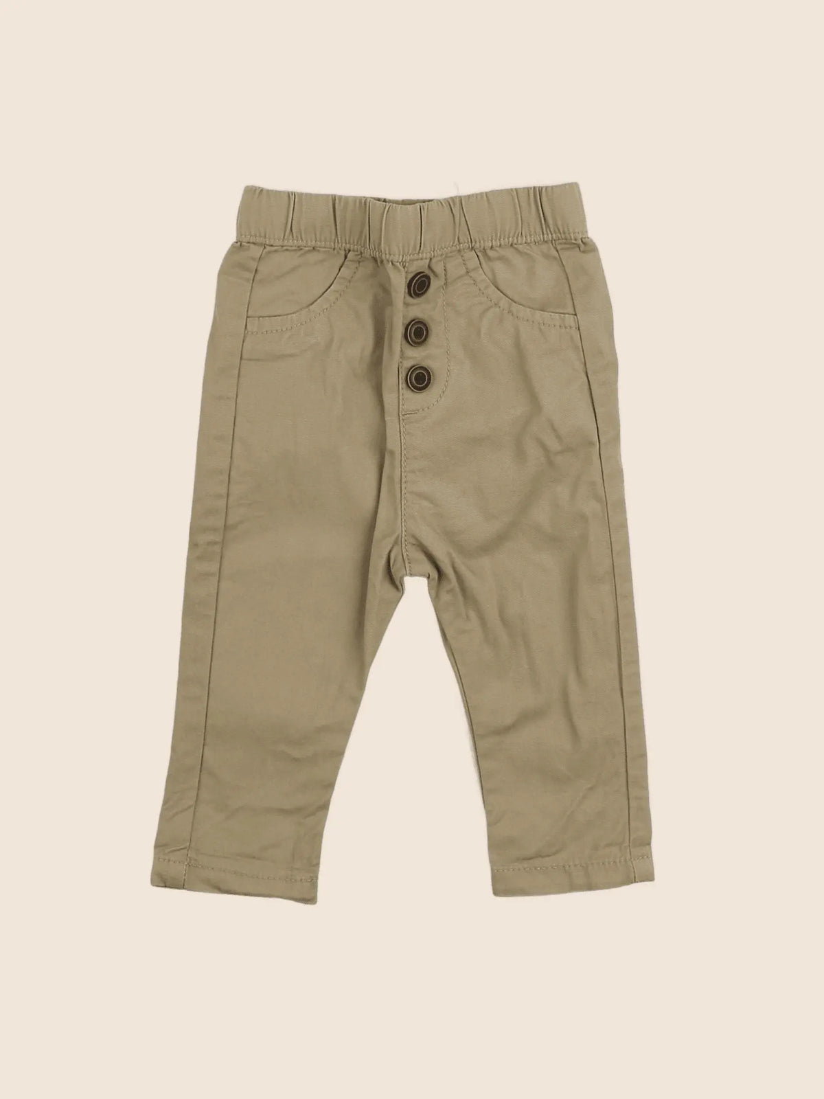 Tape à l'oeil - pantalon beige - 6 mois