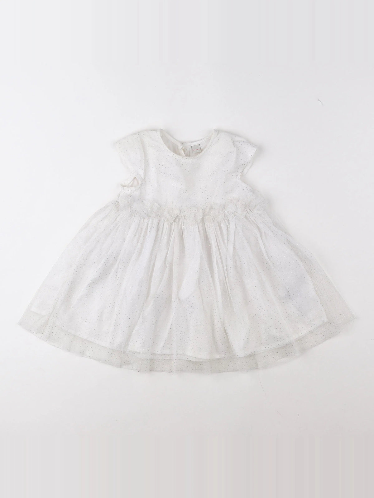 Esprit - robe blanc - 12 mois