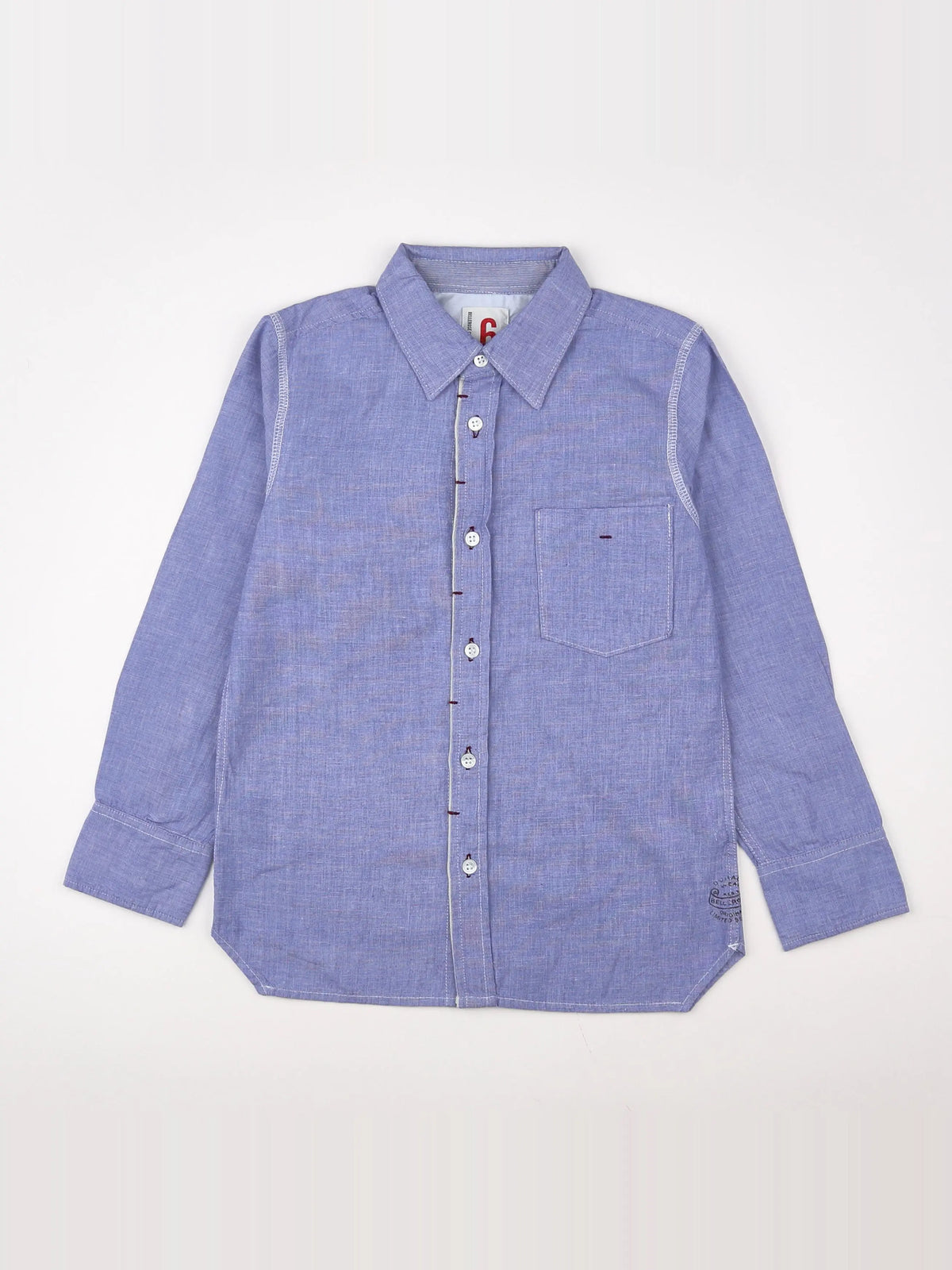 Bellerose - chemise bleu (état neuf) - 4 ans