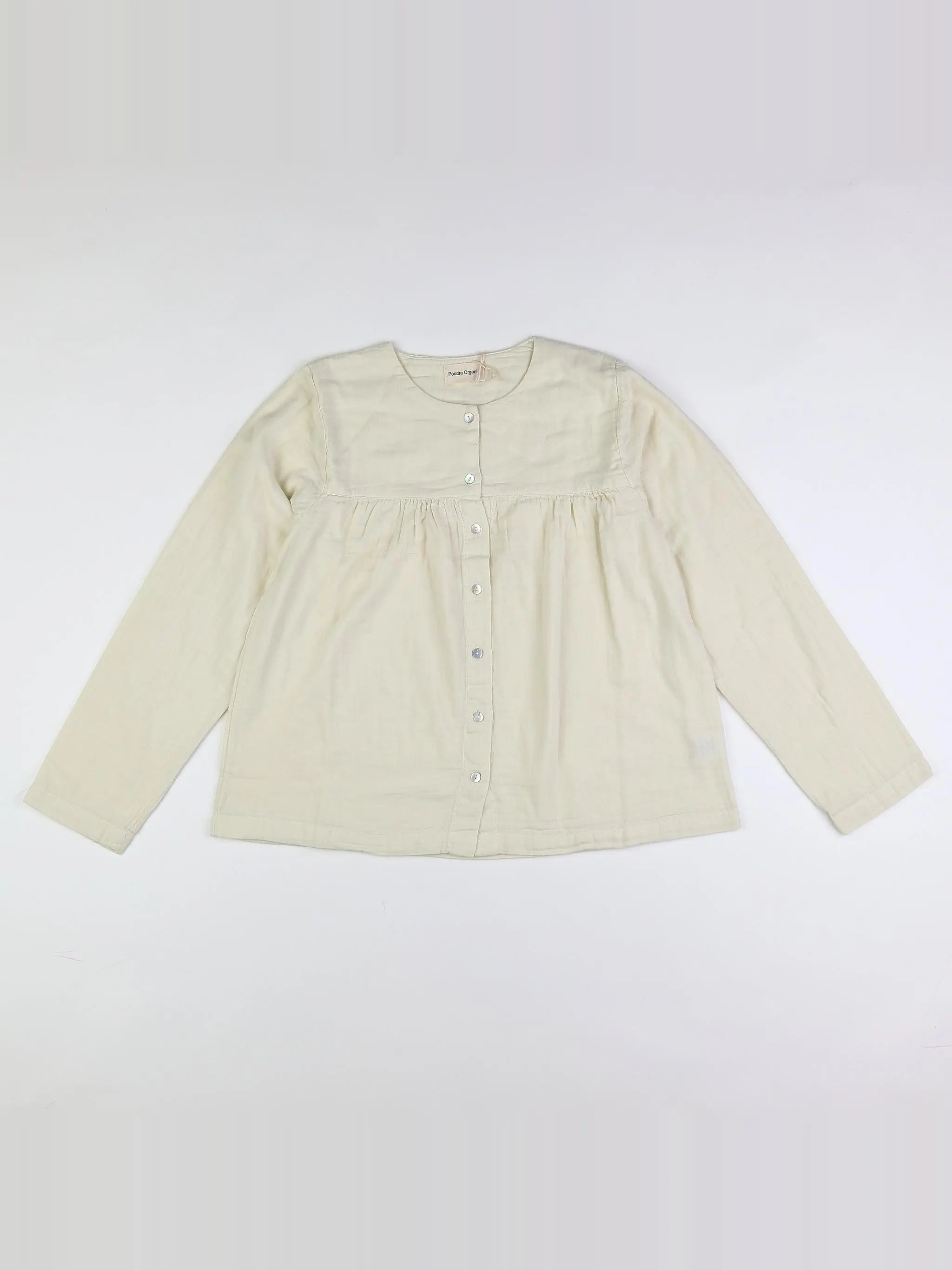 Poudre Organic - blouse beige (neuf) - 10 ans