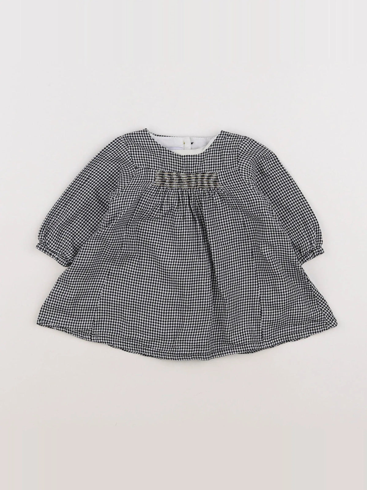 Absorba - robe noir, blanc - 3 mois