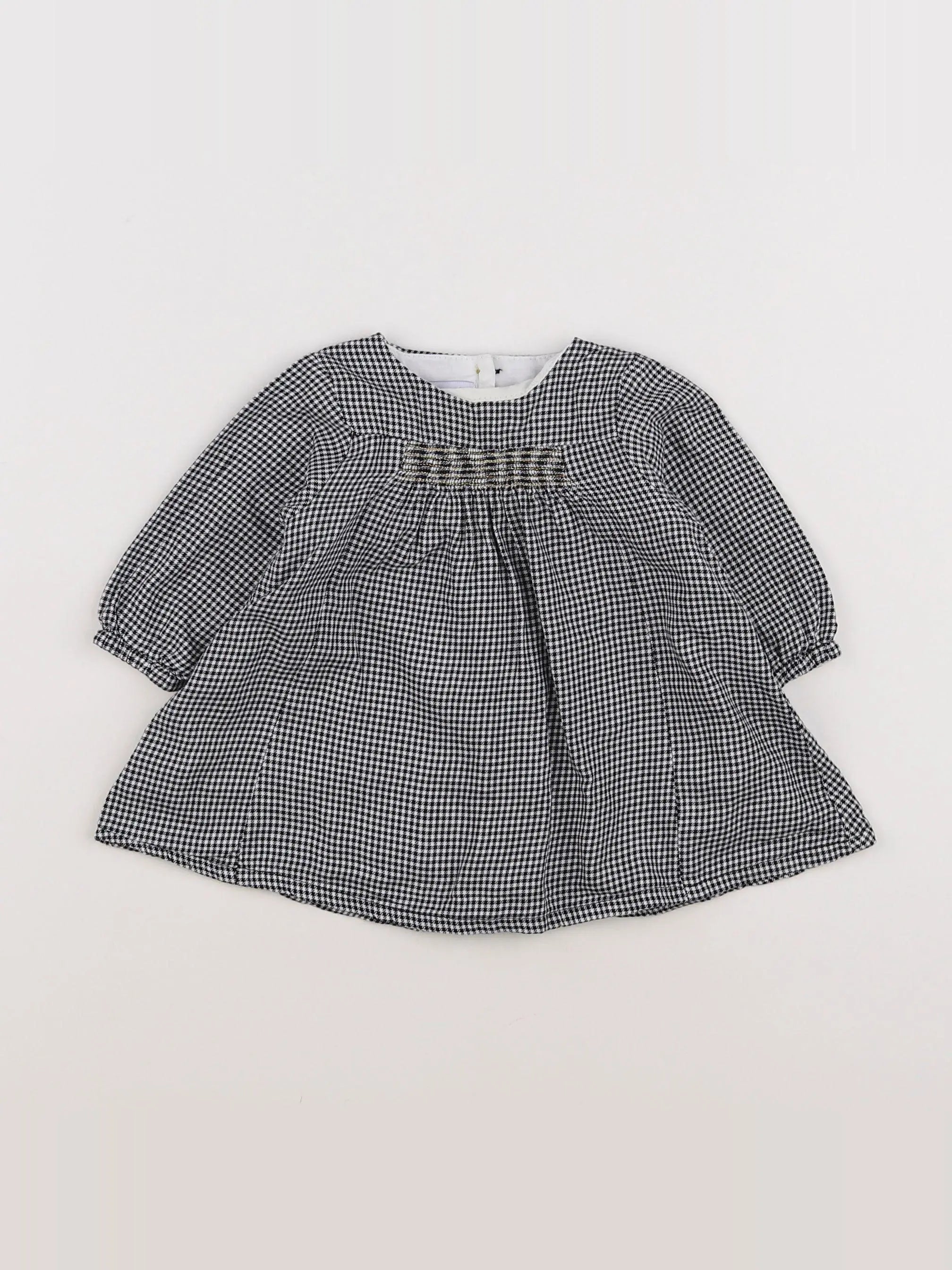 Absorba - robe noir, blanc - 3 mois