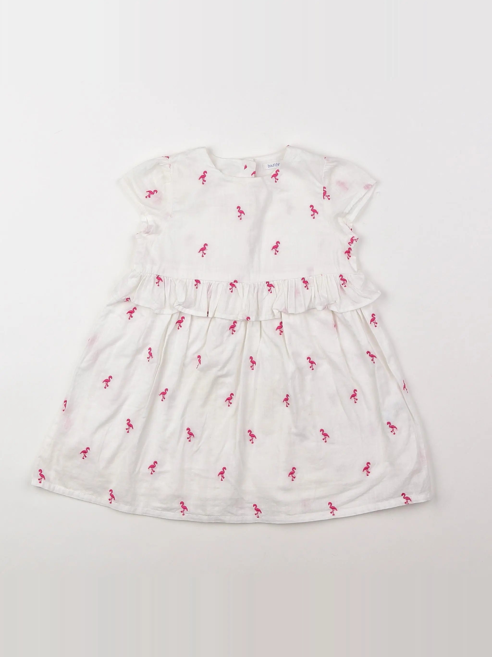 Boutchou - robe blanc - 18 mois